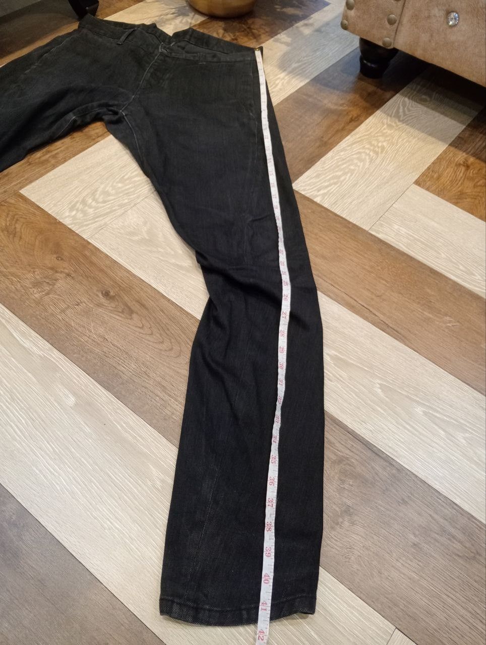Shellac JAPANESE SHELLAC BLACK CURVE DENIM PANTS Size US 32 / EU 48 - 13 Thumbnail