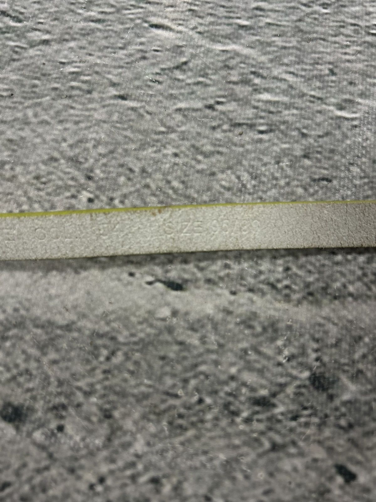 Diesel Diesel leather belt multicolour moving letters Y2K white Size 38 - 6 Thumbnail