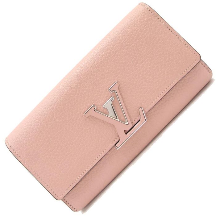 Louis Vuitton Magnolia Taurillon Leather Capucines Wallet