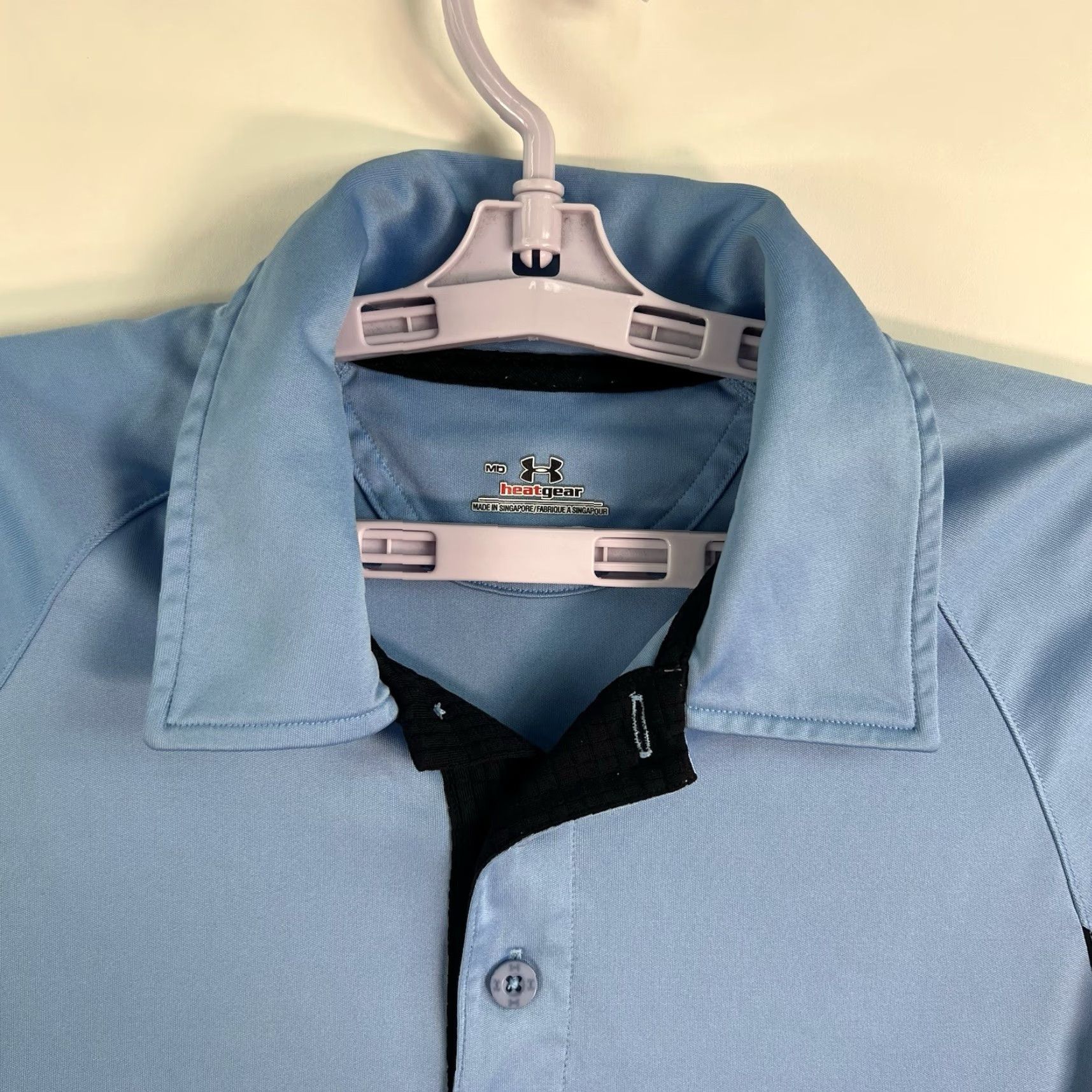 Under Armour Under Armour Heat Gear Polo Shirt Men’s M Blue Color Block Polo Shirt Men M Blue Colorblock Sports Logo Size US M / EU 48-50 / 2 - 3 Thumbnail