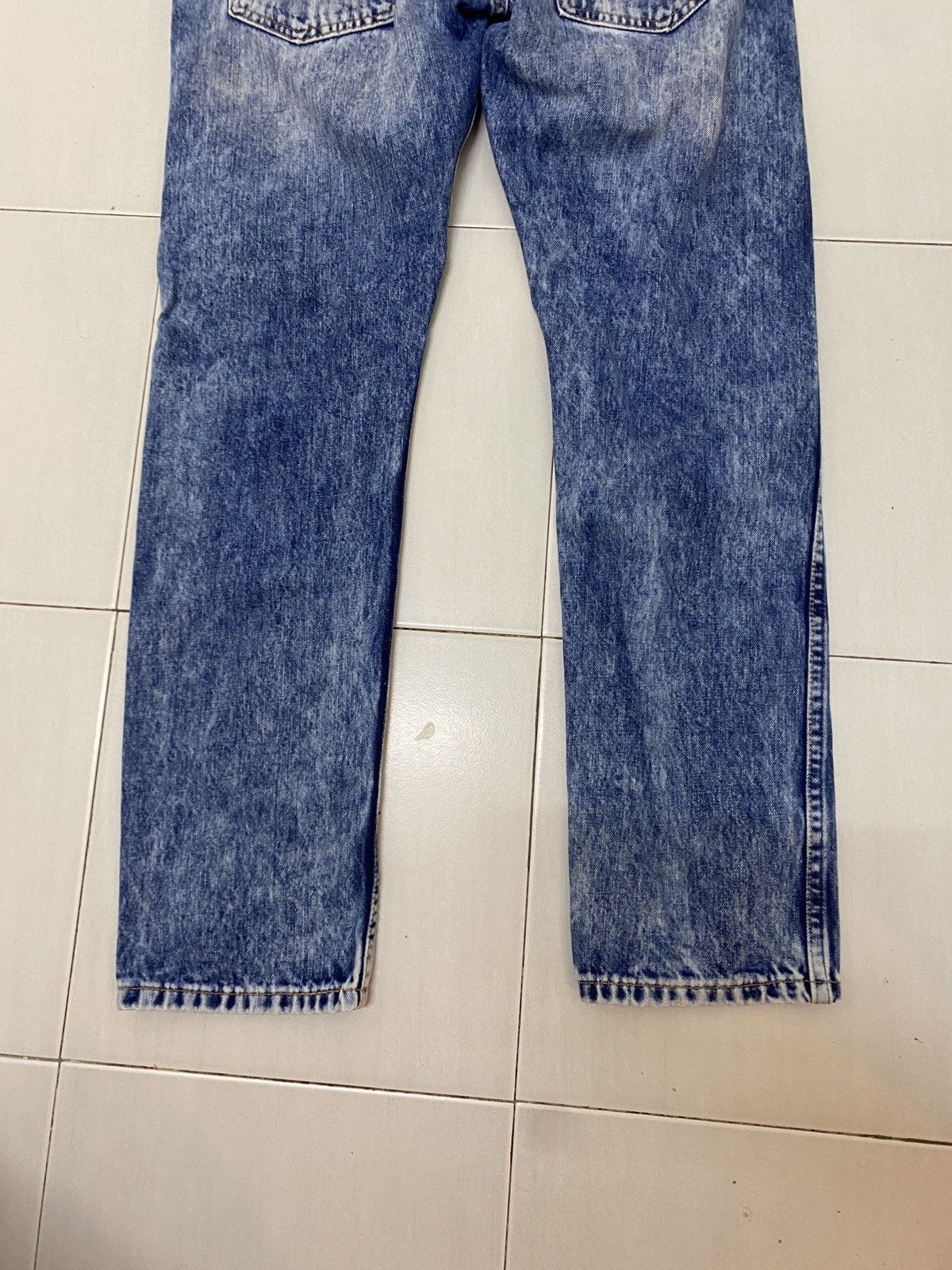 Levi's × Levi's Vintage Clothing LEVIS 505 ACID WASH ORANGE TAB JEANS Size US 31 - 8 Thumbnail