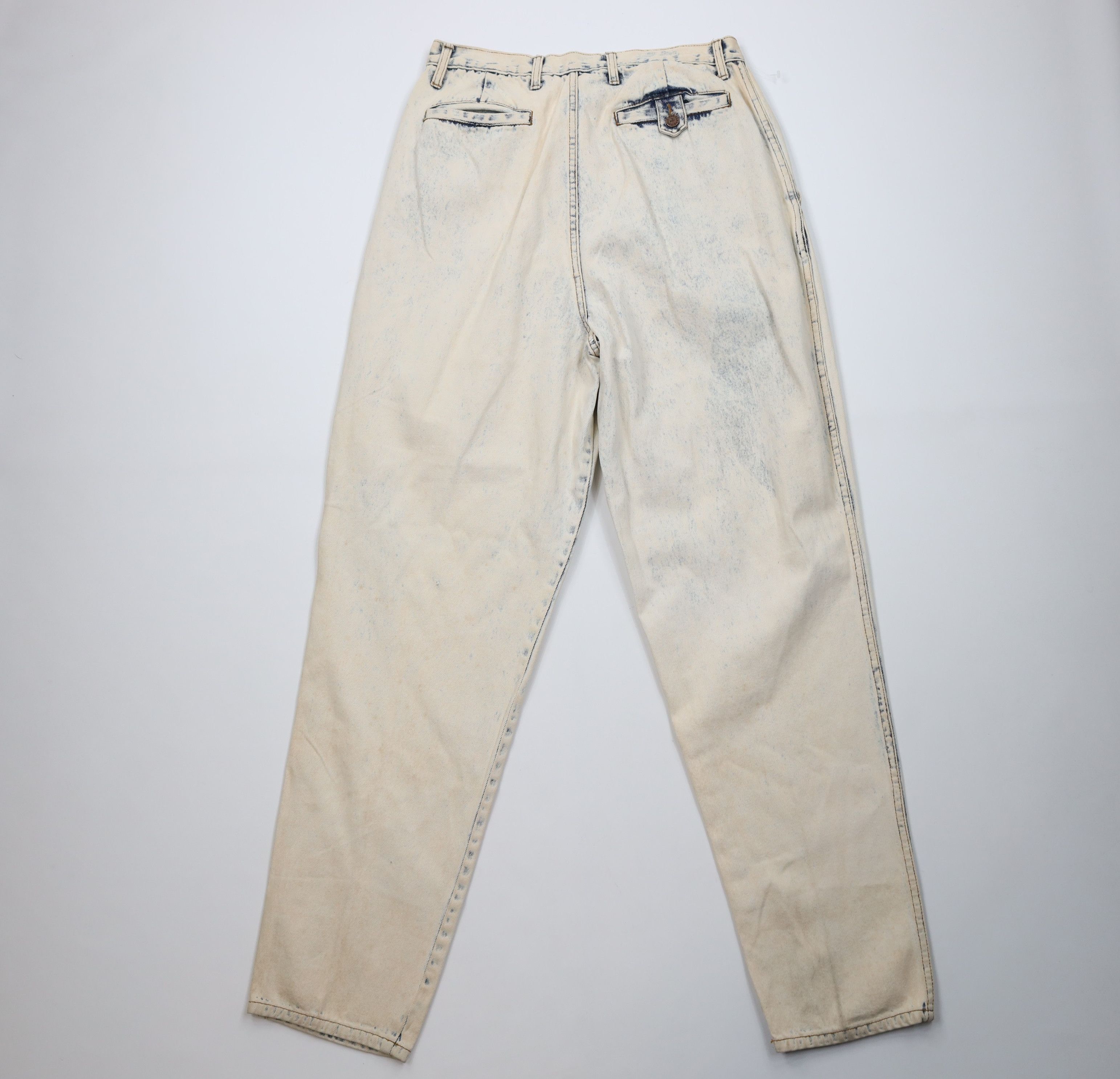 Vintage Deadstock Vintage 80s 90s Streetwear High Waist Acid Jeans Size US 34 / EU 50 - 10 Thumbnail