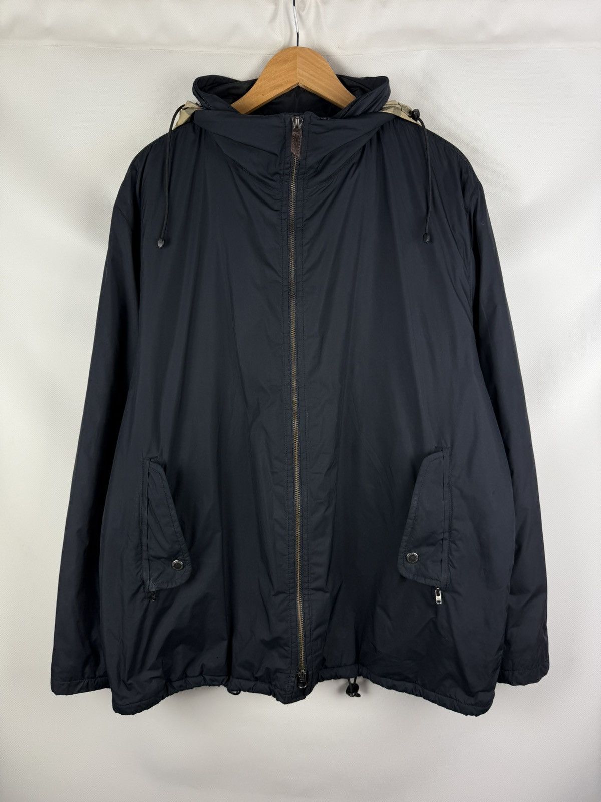 Burberry Burberry London Vintage Nova Check Lined Windbreaker Jacket Size US XL / EU 56 / 4 - 1 Thumbnail