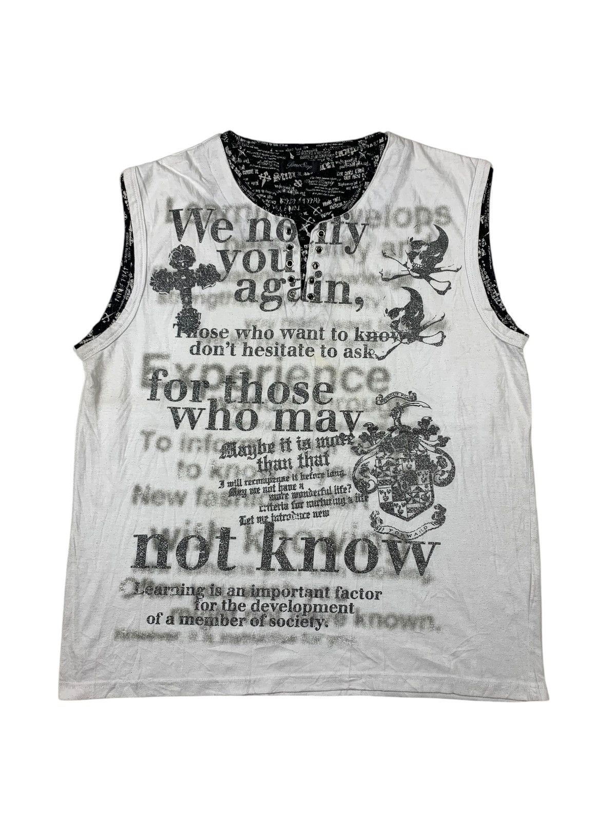 Japanese Brand 2000’s TimeStep punk Bondage style Size US L / EU 52-54 / 3 - 1 Thumbnail
