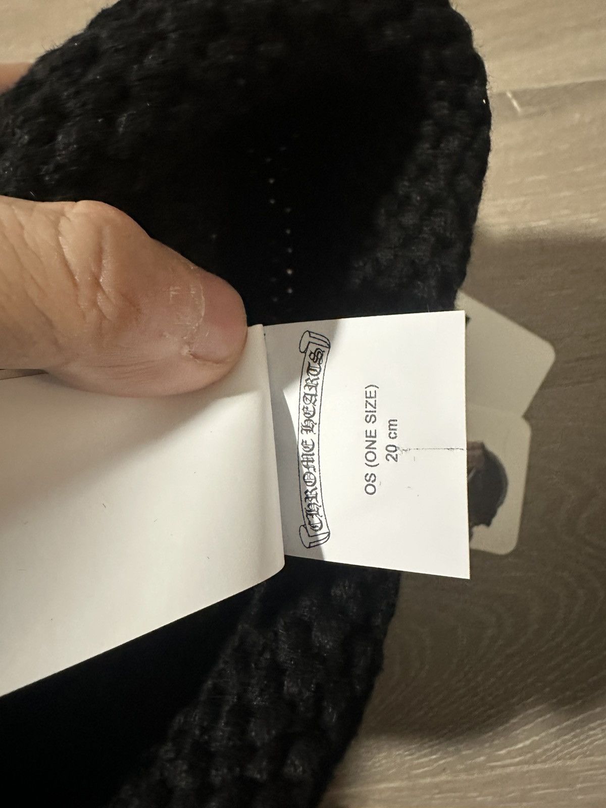 Chrome Hearts Chrome Hearts Cross Patch Cashmere Beanie Kids Size ONE SIZE - 7 Thumbnail