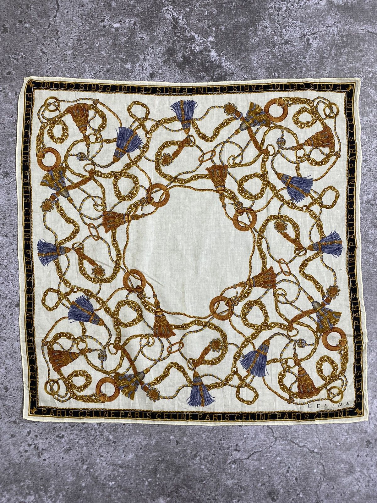 Celine Celine Handkerchief / Bandana / Neckerchief Size ONE SIZE - 2 Thumbnail