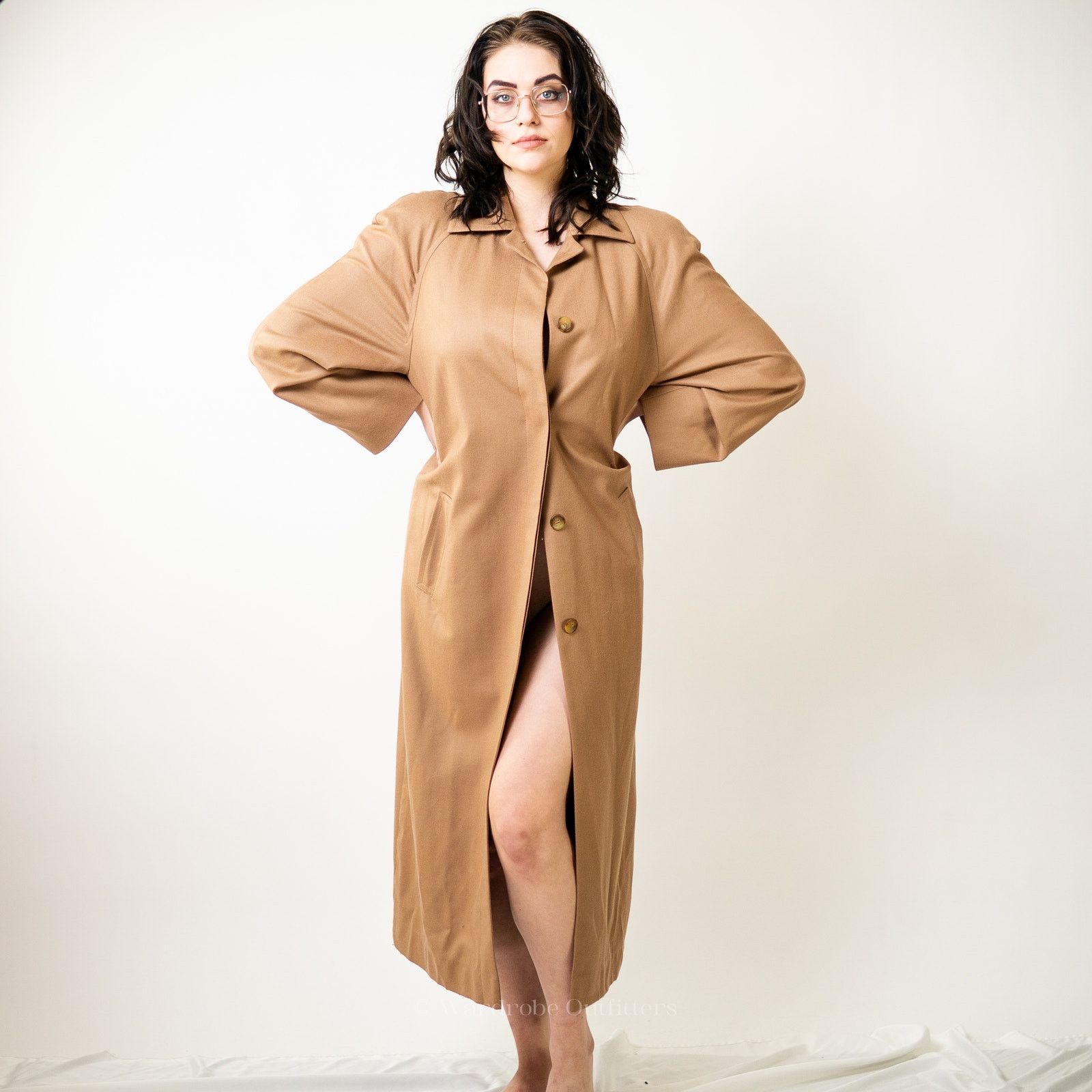 Pendleton Vintage Pendleton Camel Wool Trench Coat Size M / US 6-8 / IT 42-44 - 1 Thumbnail