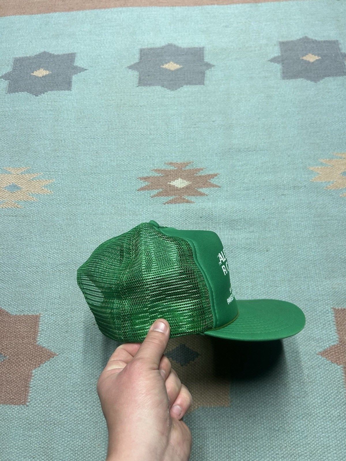 Vintage Vtg trucker hat Alcraft’s R/C raceway Parma Michigan racing Size ONE SIZE - 8 Thumbnail