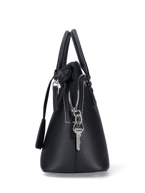Maison Margiela oc11z0325 Size: OS / Micro Classique Tote Bag in Black Size ONE SIZE - 5 Thumbnail
