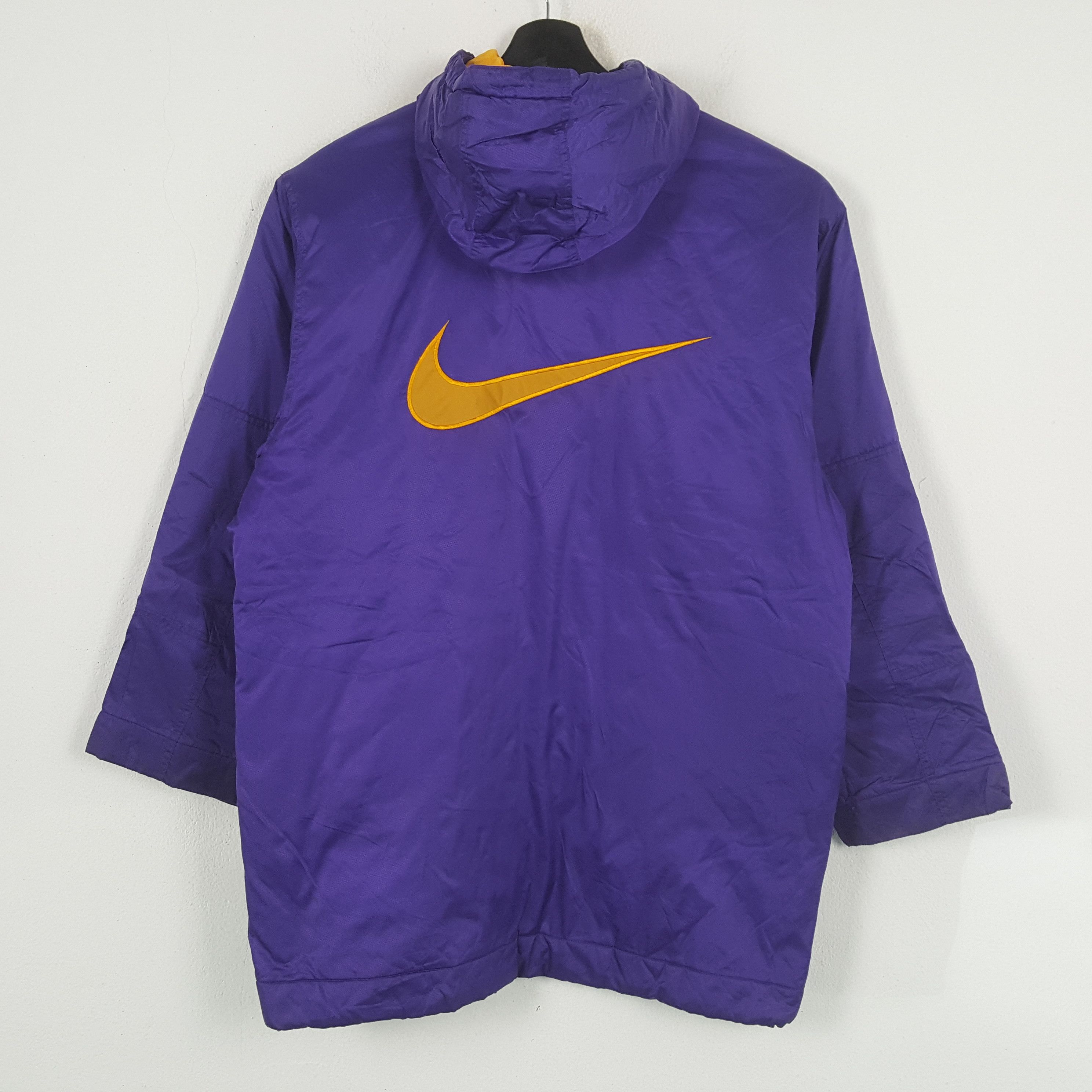 Nike NIKE Big Logo Design Jacket With Hoodies C289N4 Size US L / EU 52-54 / 3 - 1 Thumbnail