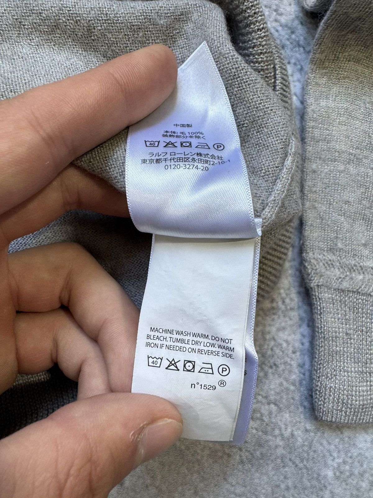 Polo Ralph Lauren × Vintage Vintage Polo Ralph Lauren Sweater Wool Size US L / EU 52-54 / 3 - 11 Thumbnail
