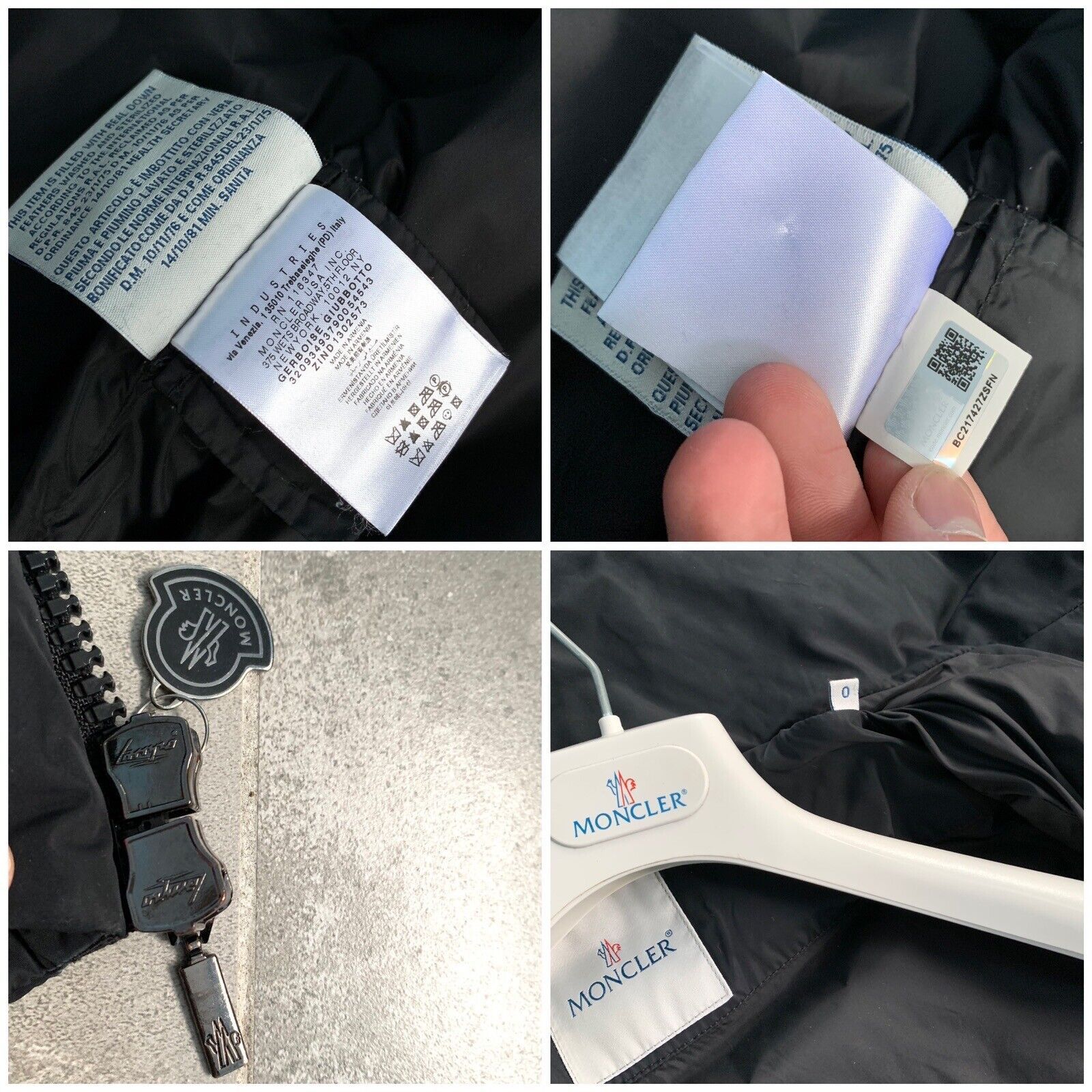 Designer × Moncler Women MONCLER GERBOISE Down Quilt Parka Coat Jacket SZ 0 XS Size XS / US 0-2 / IT 36-38 - 21 Thumbnail