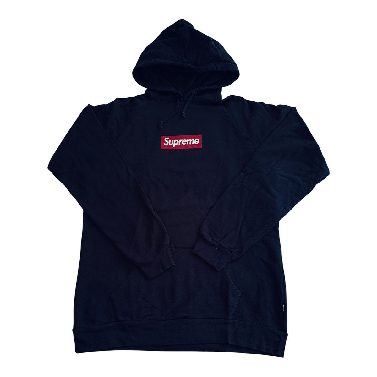 Supreme Supreme Navy Screenprint Box Logo 2006 Size US XL / EU 56 / 4 - 1 Thumbnail