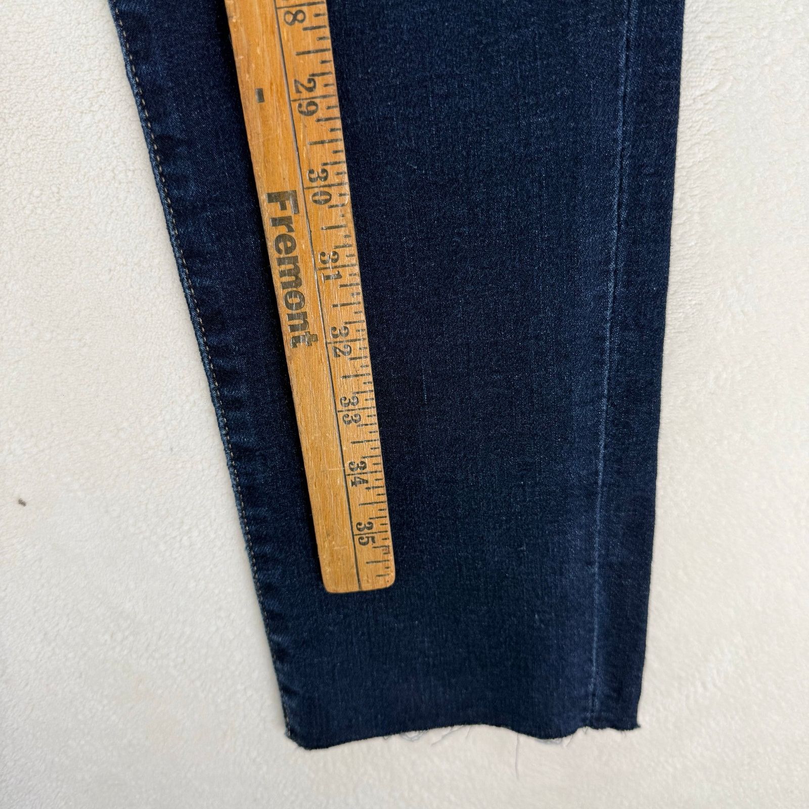 Joe's JOE'S HIGH RISE SKINNY ANKLE WOMEN'S 32 DARK WASH DENIM JE Size 32" / US 10 / IT 46 - 4 Thumbnail
