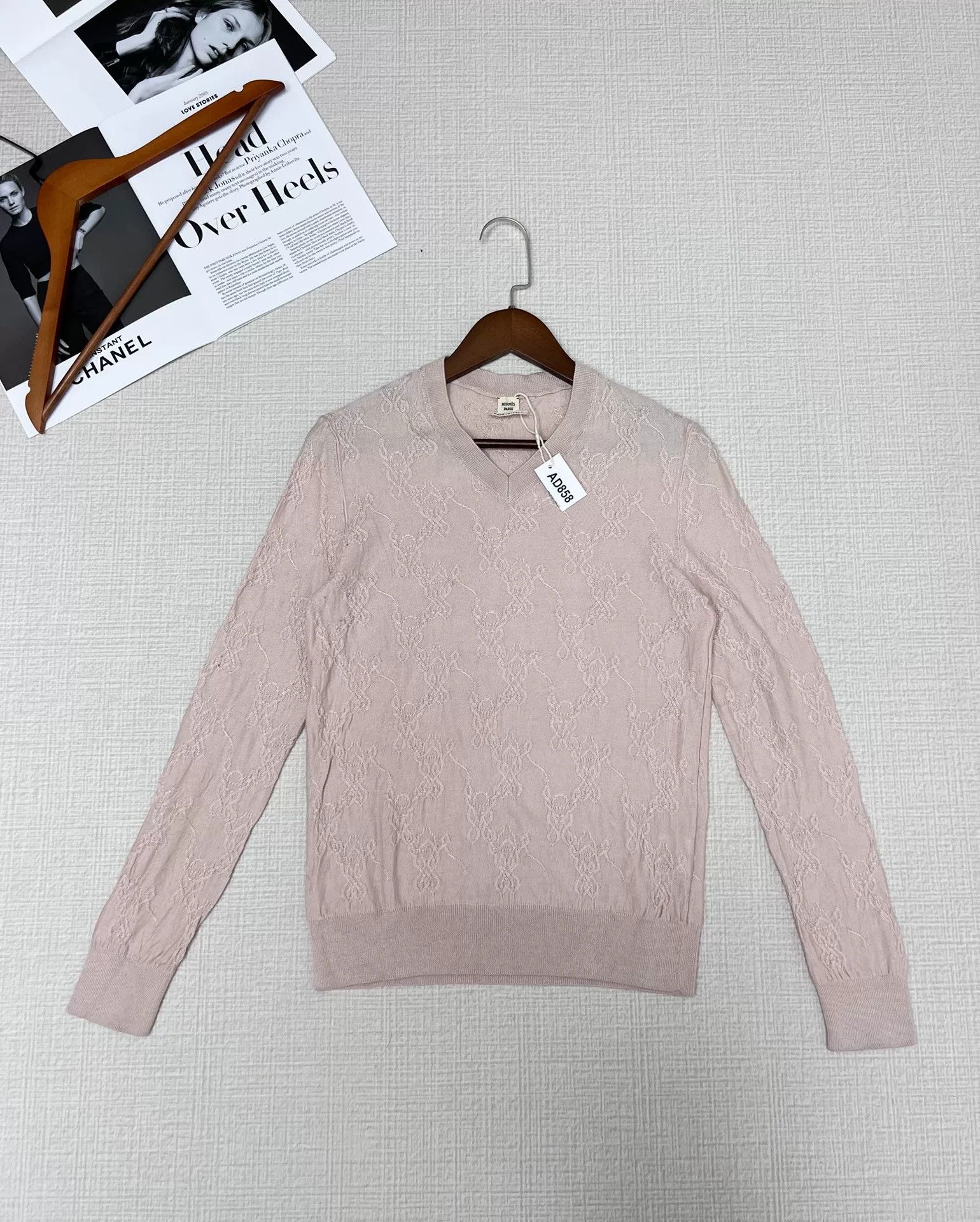 Hermes HERMES Cashmere Silk Blend Top Size US S / EU 44-46 / 1 - 1 Thumbnail