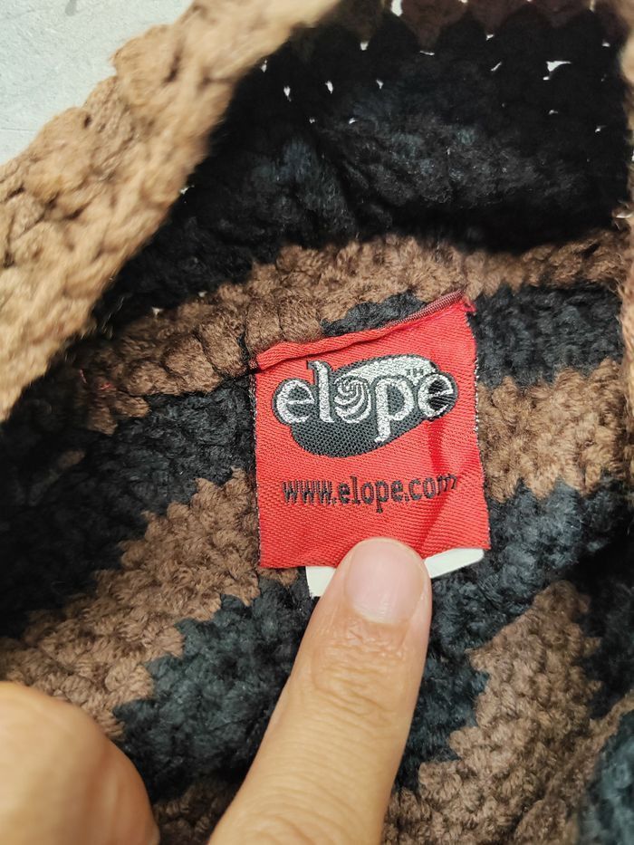 Japanese Brand Vintage Elope Knit Style Cap Hat Size ONE SIZE - 5 Thumbnail