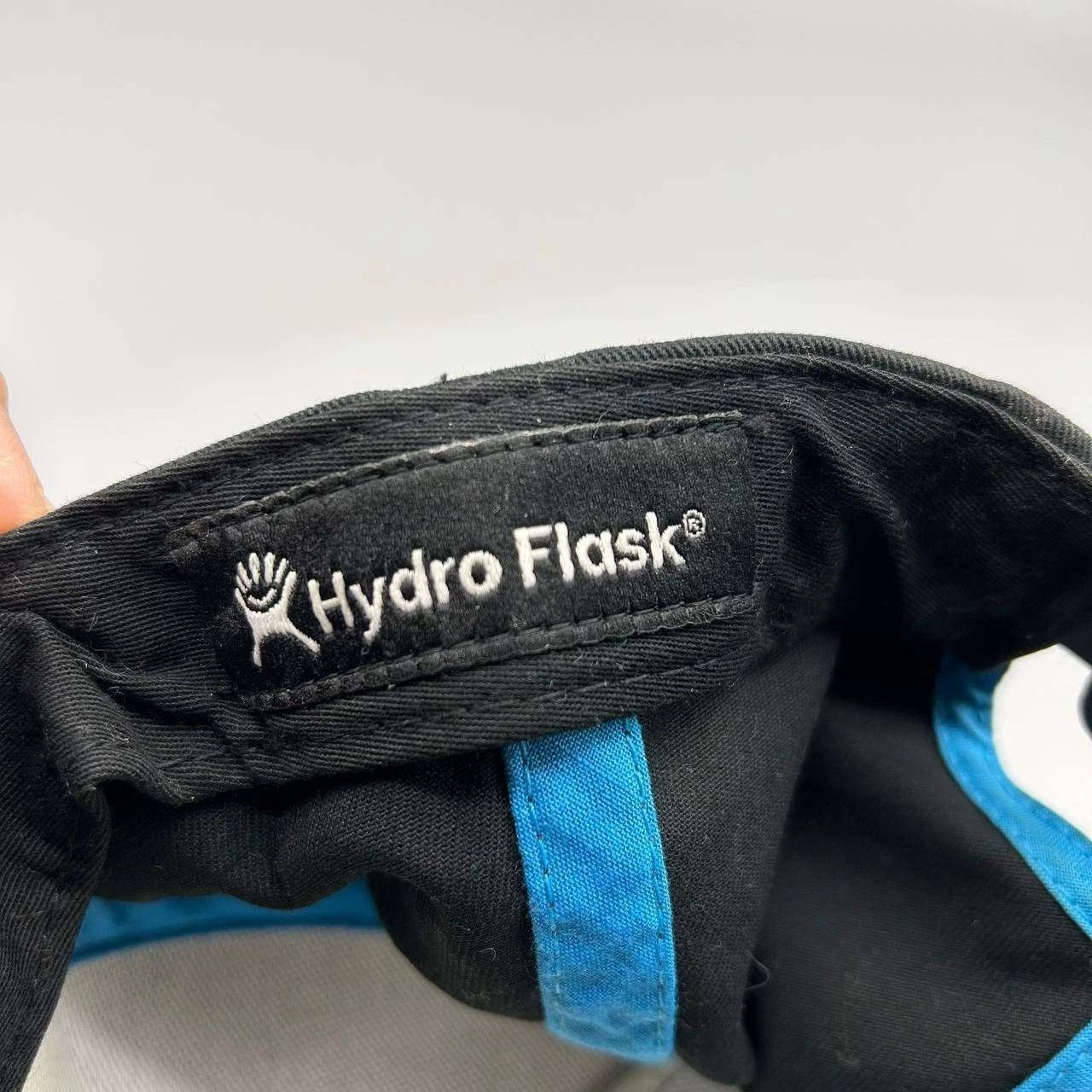 Other Hydro Flask Hat Men Black Embroidered Snap Back Cap Cotton Size ONE SIZE - 5 Thumbnail