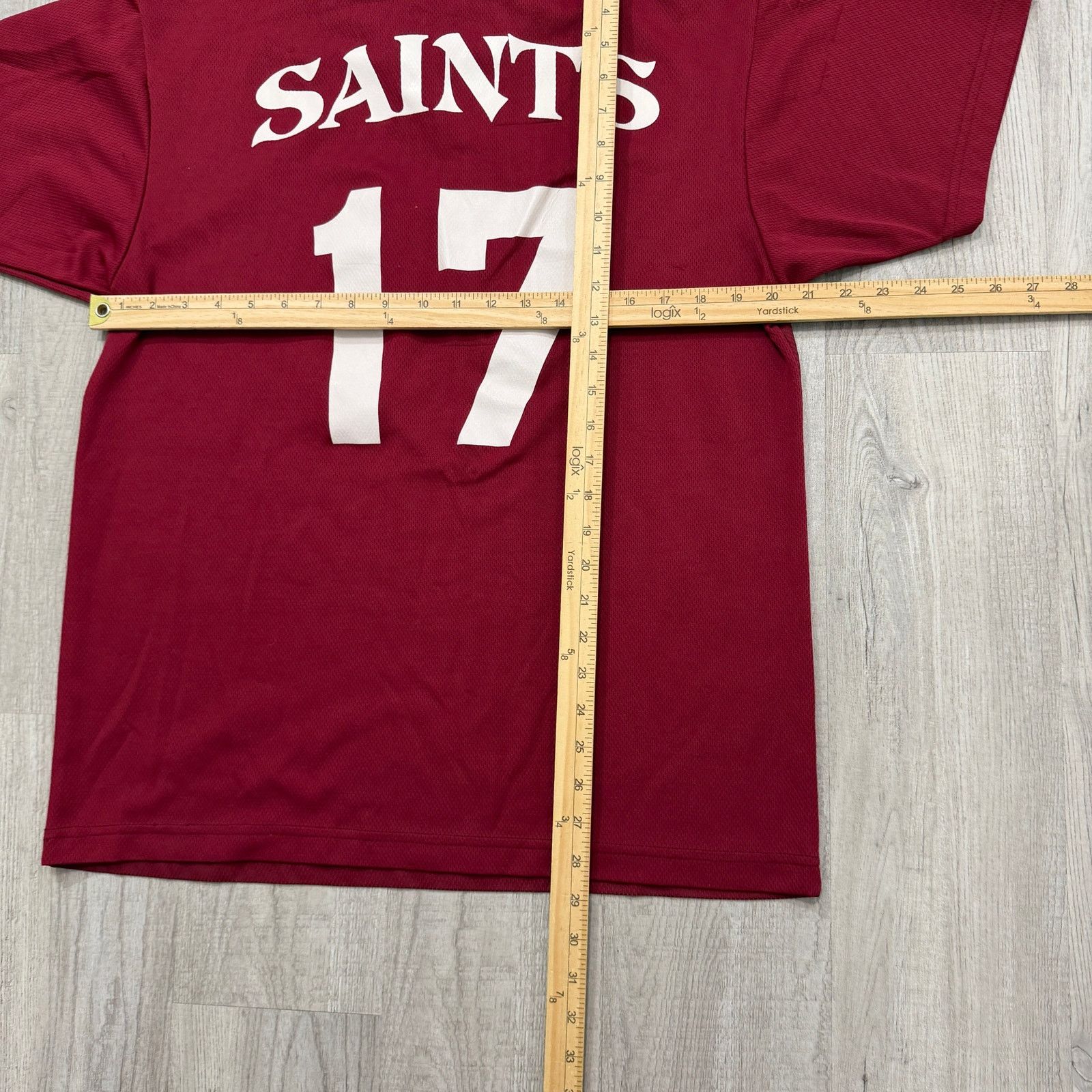 Vintage Vintage Dynamic Soccer Collared Jersey Medium Red White 90s Size US M / EU 48-50 / 2 - 7 Thumbnail