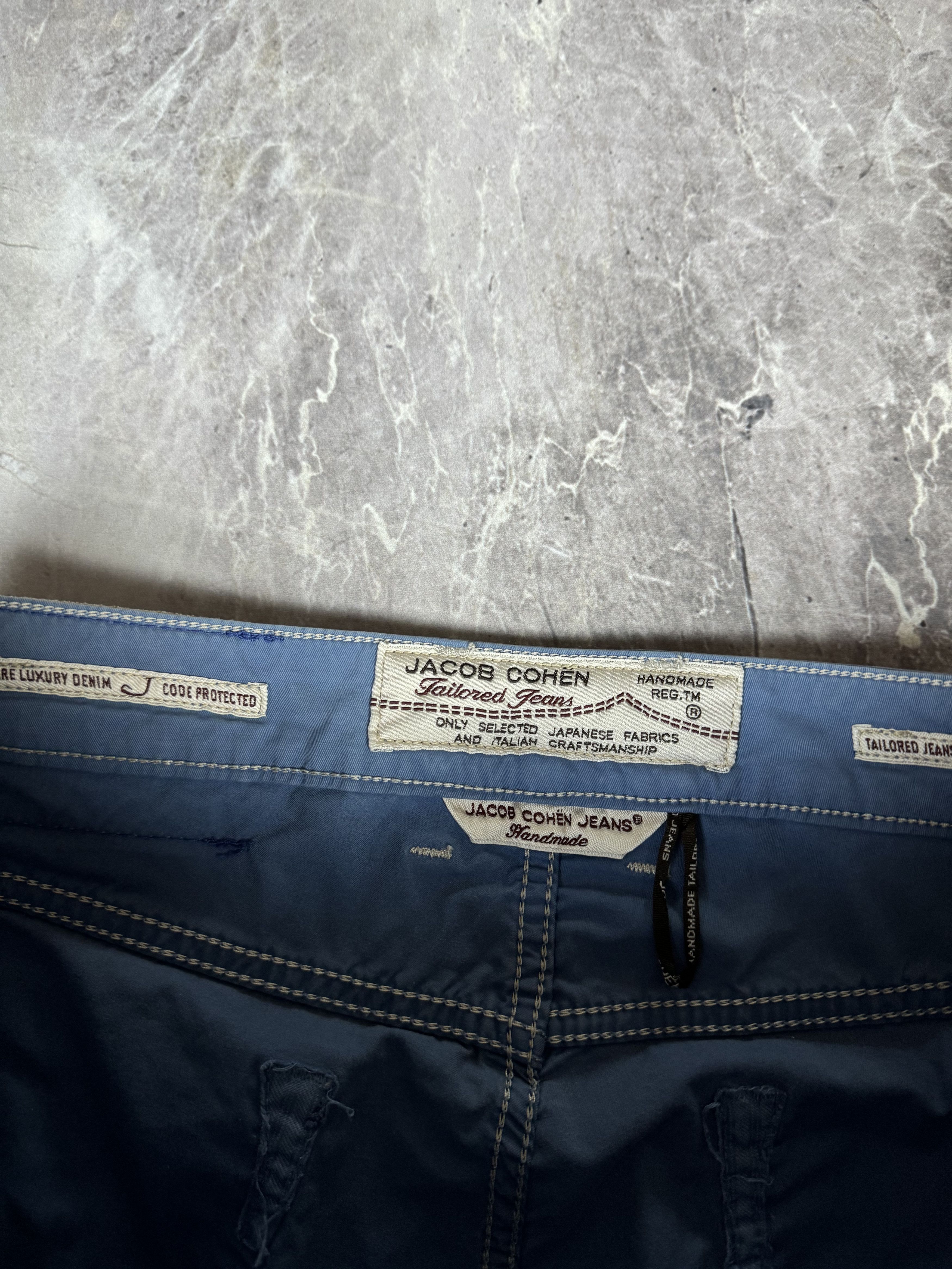 Jacob Cohen Jacob Cohen Men’s Chino Pants Blue Size US 36 / EU 52 - 7 Thumbnail