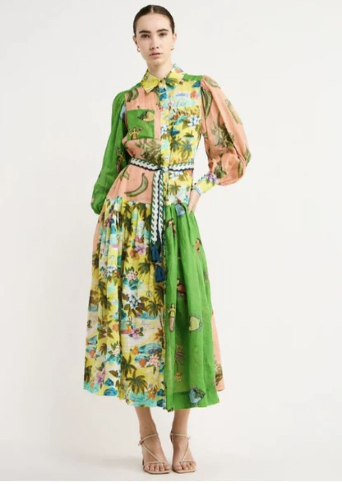 ALEMAIS Holiday Patchwork dress Size XS / US 0-2 / IT 36-38 - 3 Thumbnail