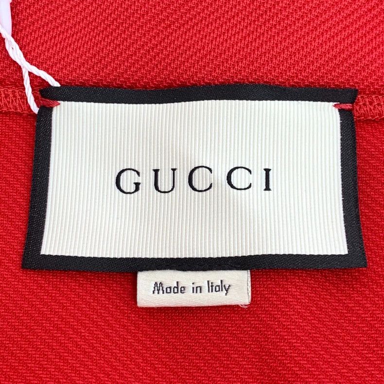 Gucci Gucci SizeXS Red bow tie striped webbing lace casual knitte Size 40" / US 18 - 5 Thumbnail