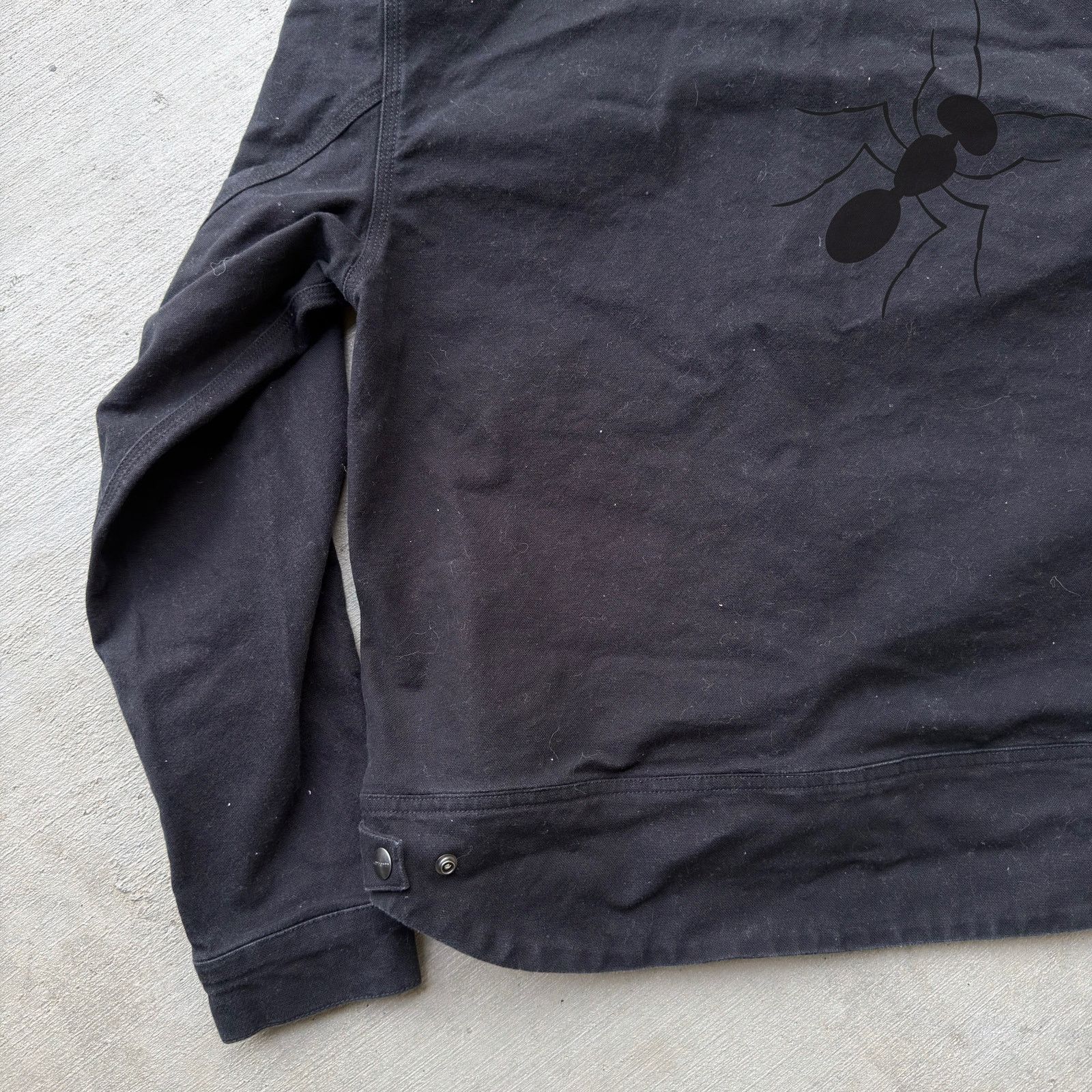 Carhartt × Vintage Carhartt black long sleeve zip up work wear shirt Size US S / EU 44-46 / 1 - 7 Thumbnail
