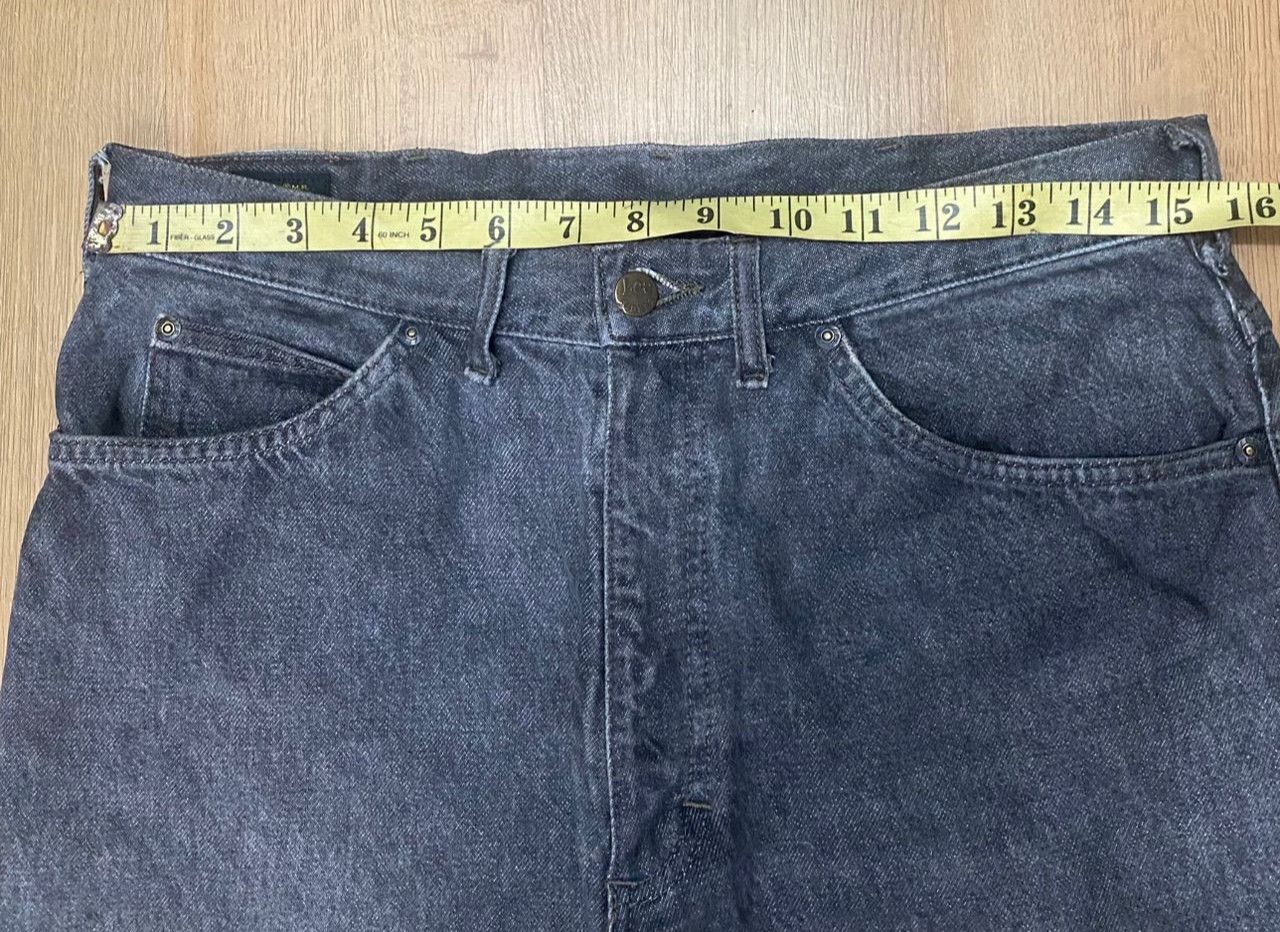 If Six Was Nine Vintage 90s Lee Riders Distressed Denim Size US 32 / EU 48 - 4 Thumbnail