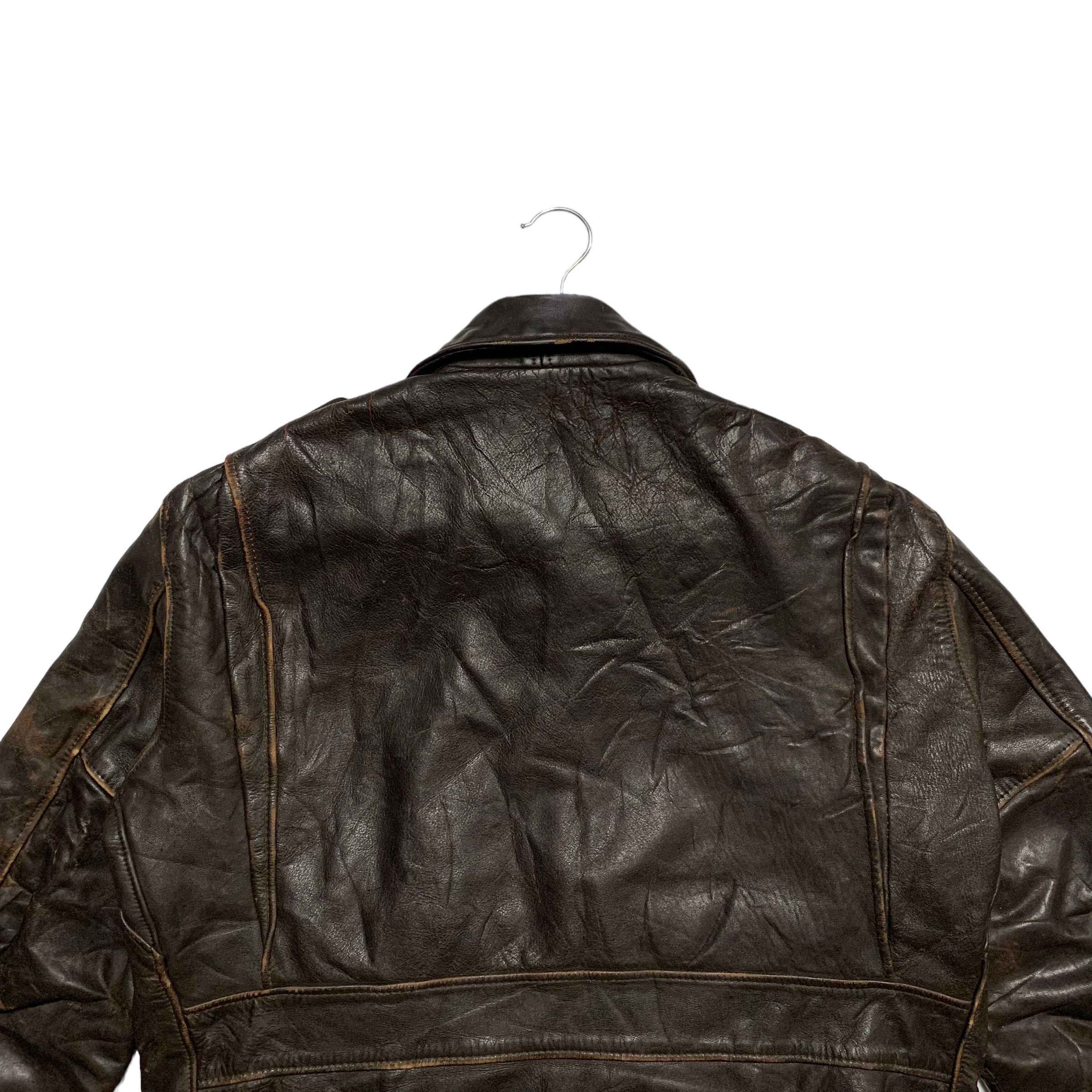 Schott Vintage Schott Leather Jacket Size US M / EU 48-50 / 2 - 6 Thumbnail