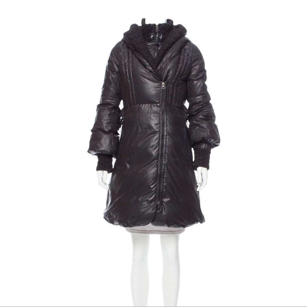 Aritzia × Mackage MACKAGE x Aritzia Brigid Cable Knit Collar Down Puffer XXS Size XXS / US 00 / IT 34 - 3 Thumbnail