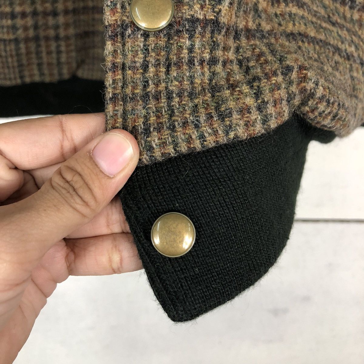 Japanese Brand 🔥Vintage Bomber Jacket Lemifa Tartan Design Issey Miyake Size US M / EU 48-50 / 2 - 16 Thumbnail