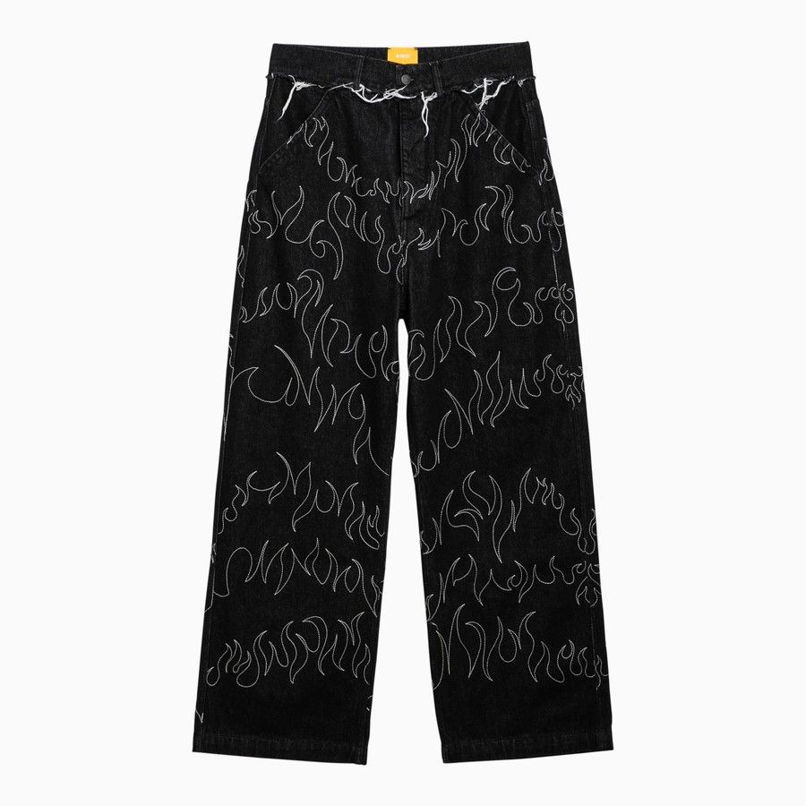 AIREI o1d2blof1124 Denim Jeans in Black Size US 32 / EU 48 - 1 Thumbnail
