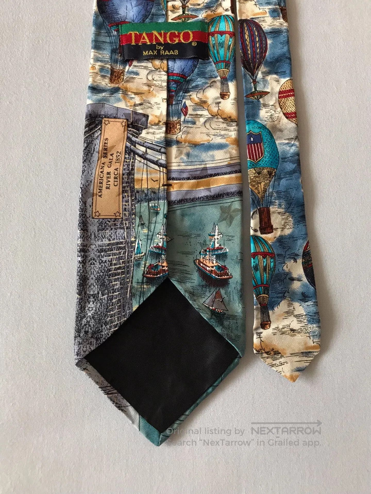Vintage Vintage American Tango Silk Tie. Size ONE SIZE - 6 Thumbnail