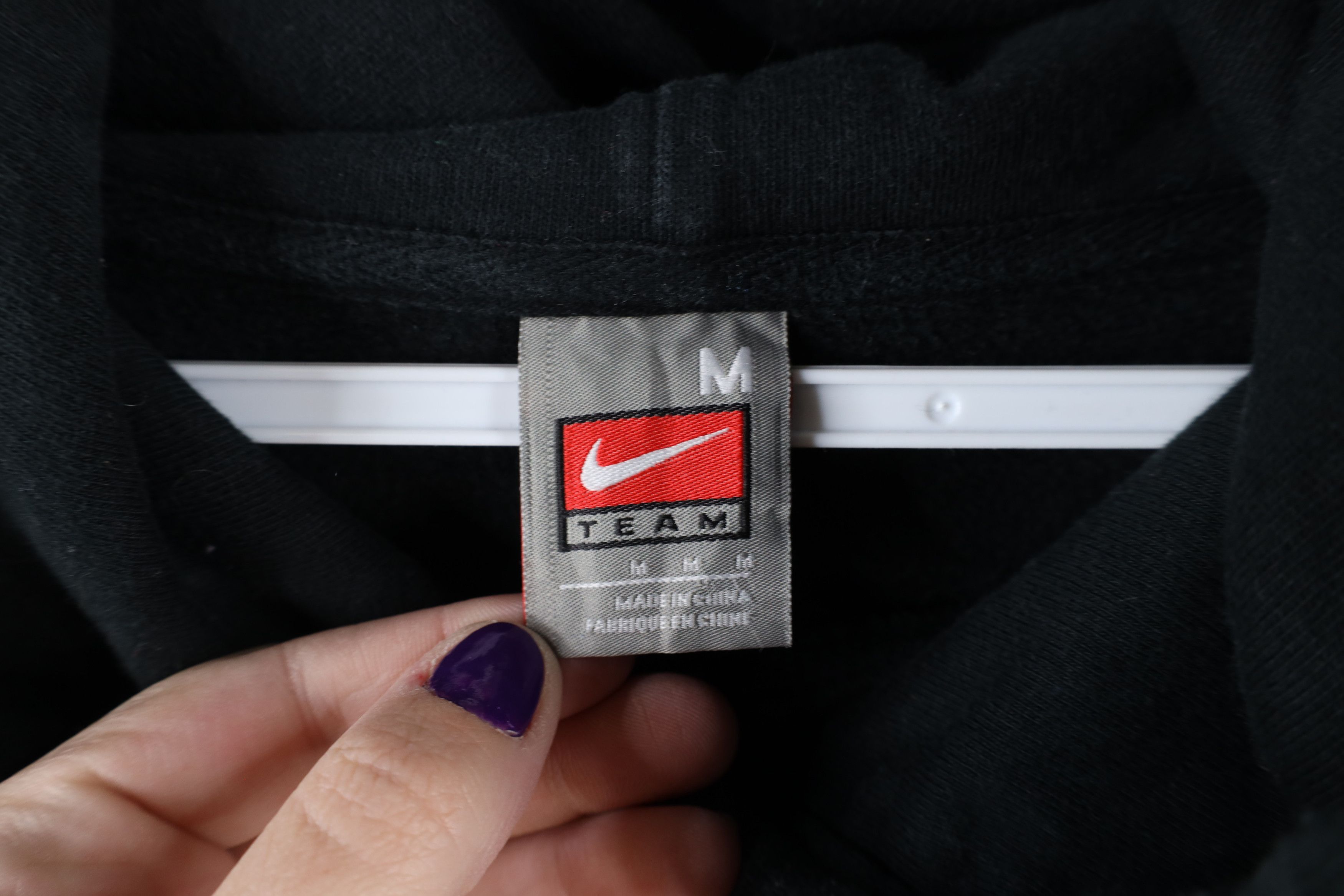 Nike Vintage Nike Travis Scott Mini Swoosh University Iowa Hoodie Size US M / EU 48-50 / 2 - 7 Thumbnail