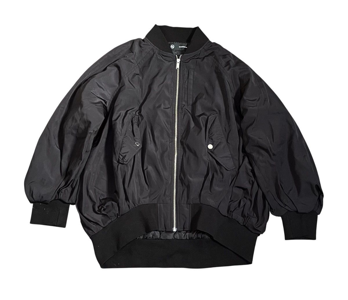 Jun Takahashi × Undercover Undercover Ma-1 Bomber Jacket Black for