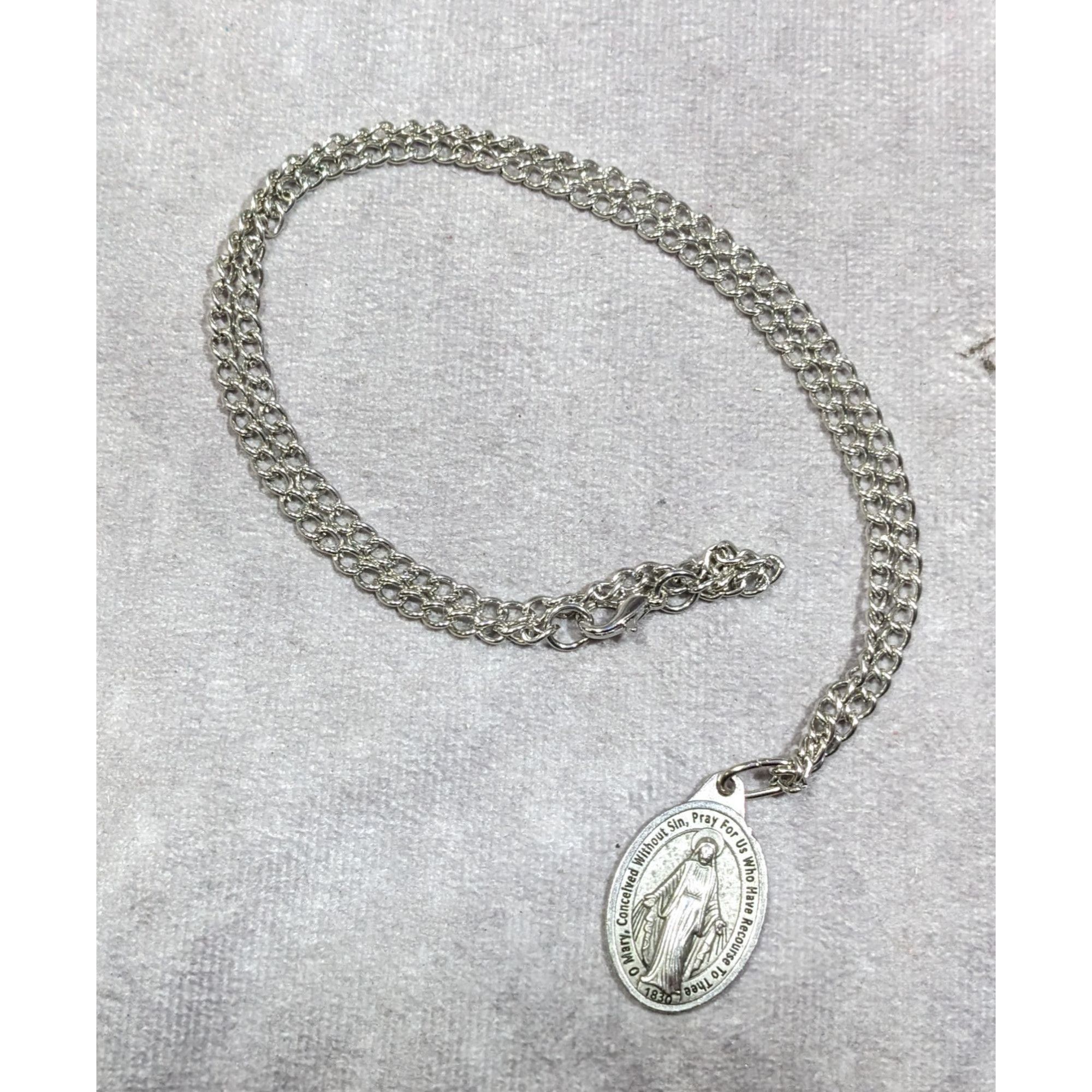 Other Catholic Religious Mother Mary Pendant Prayer Necklace Size ONE SIZE - 11 Thumbnail