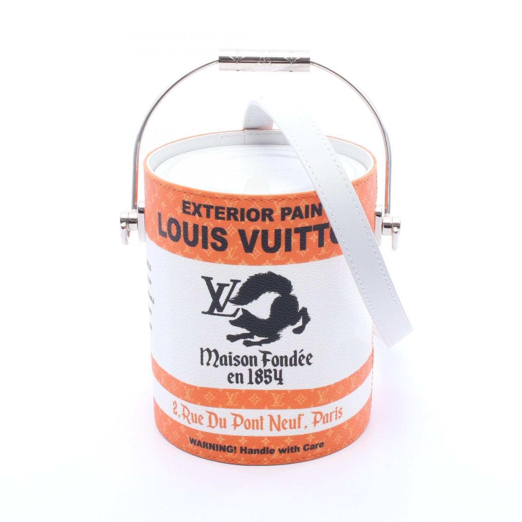 Louis Vuitton Louis Vuitton Louis Vuitton LV Paint Can Coated Canvas Leather 2way Bag Textile Handbag M81590 DUTY FREE for USA Size ONE SIZE - 1 Thumbnail