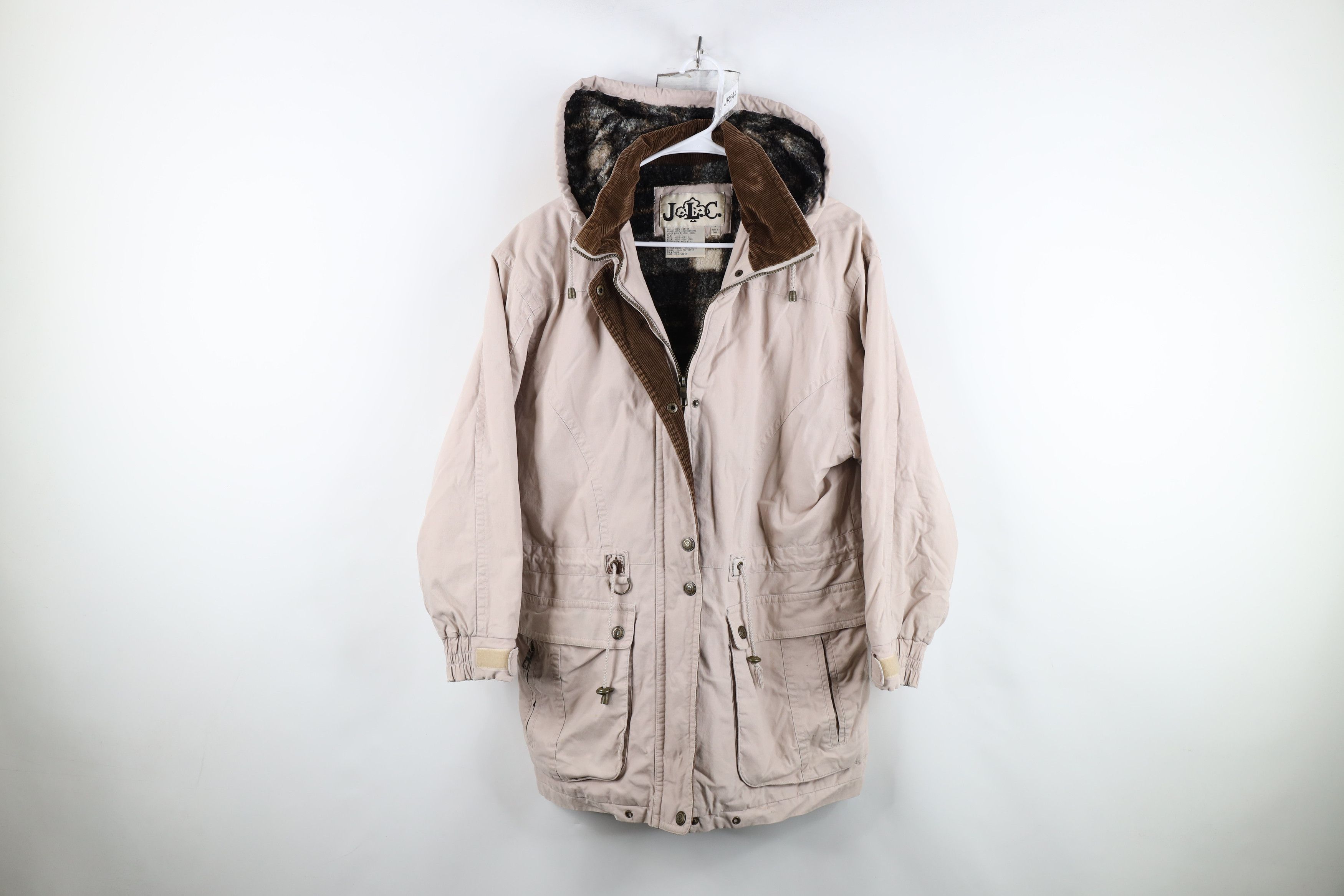 Vintage Vintage 90s Streetwear Heavy Lined Hooded Parka Jacket Size M / US 6-8 / IT 42-44 - 1 Thumbnail