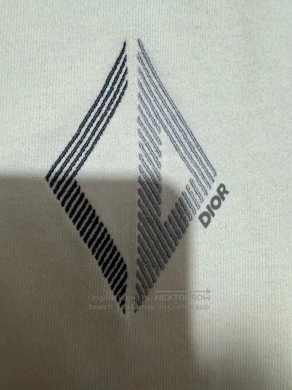 Dior Dior Men's Embroidered Logo T-Shirt . Size US M / EU 48-50 / 2 - 3 Thumbnail