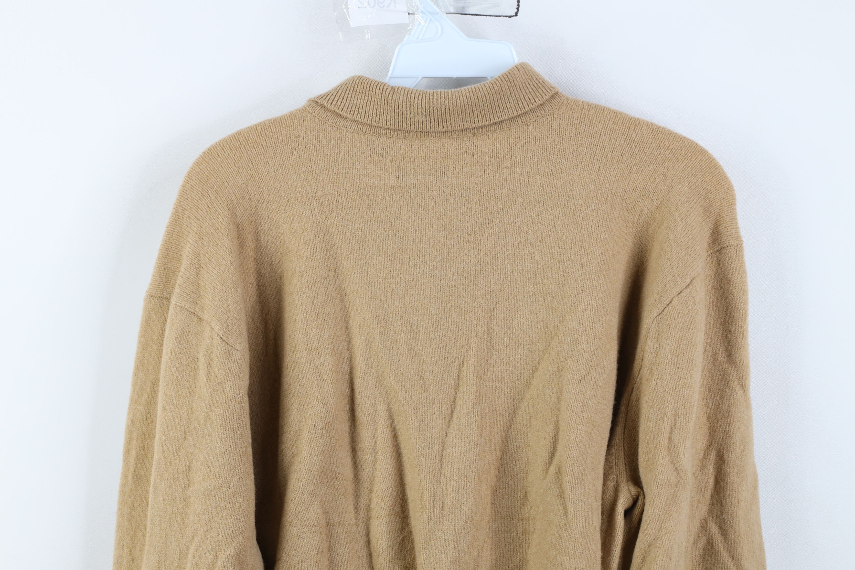 Ralph Lauren Vintage 90s Ralph Lauren Lambswool Collared Sweater Size US XL / EU 56 / 4 - 10 Thumbnail