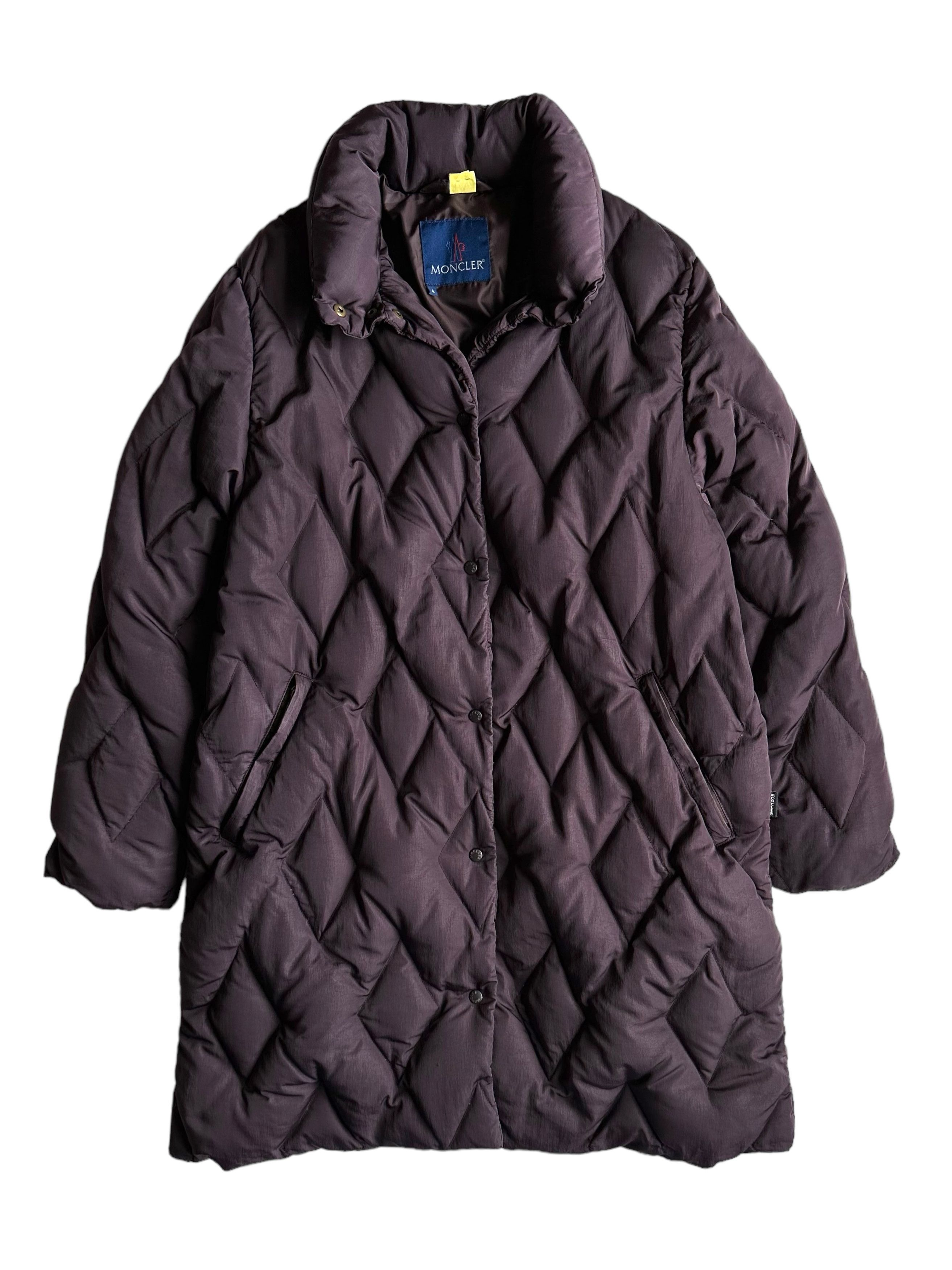 Moncler Vintage Moncler Long Down Puffer Jacket M/L | Grailed