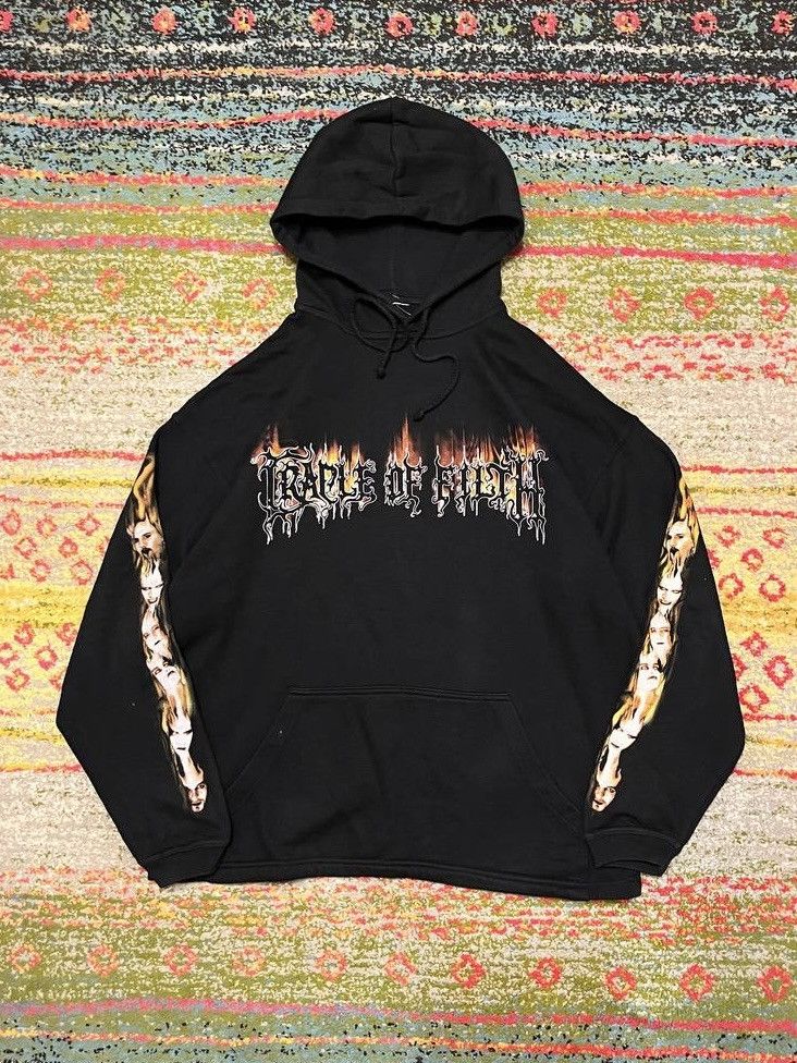 Band Tees Vintage Cradle Of Fifth Promo Archive Boxy Hoodie Y2K L Size US L / EU 52-54 / 3 - 1 Thumbnail