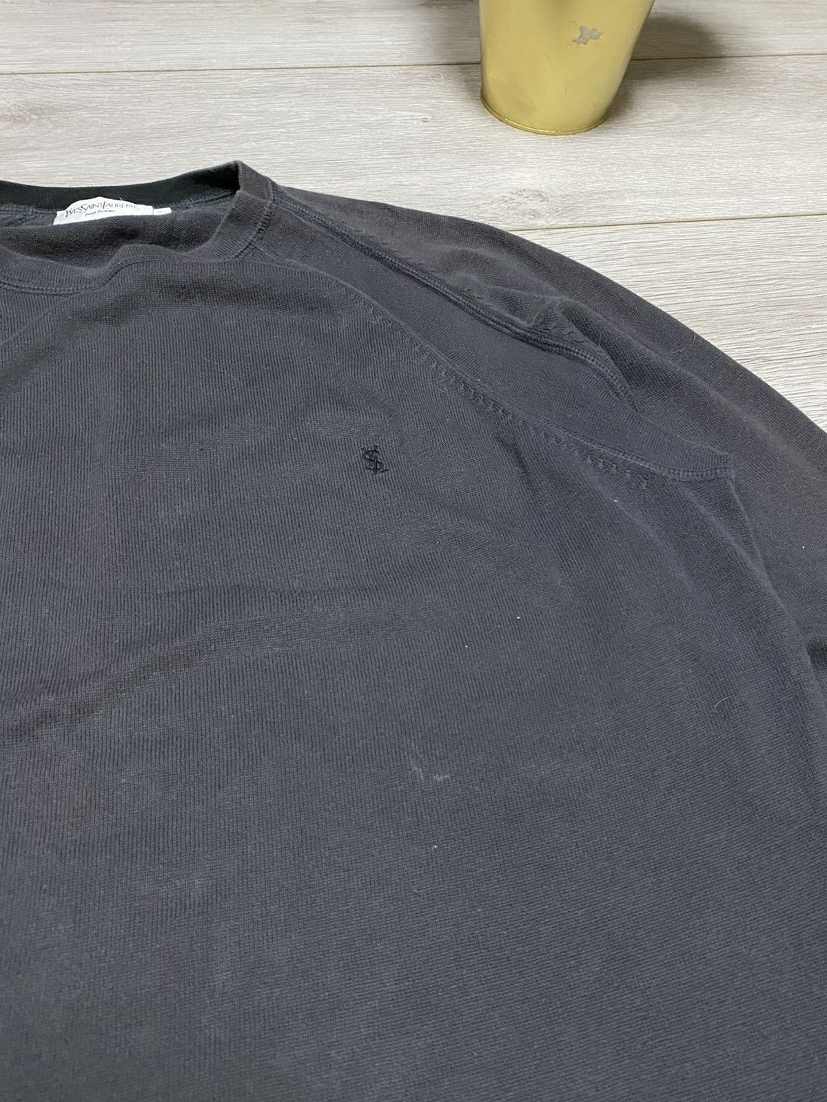 Yves Saint Laurent Yves Saint Laurent YSL logo sweater vintage Size US XL / EU 56 / 4 - 3 Thumbnail
