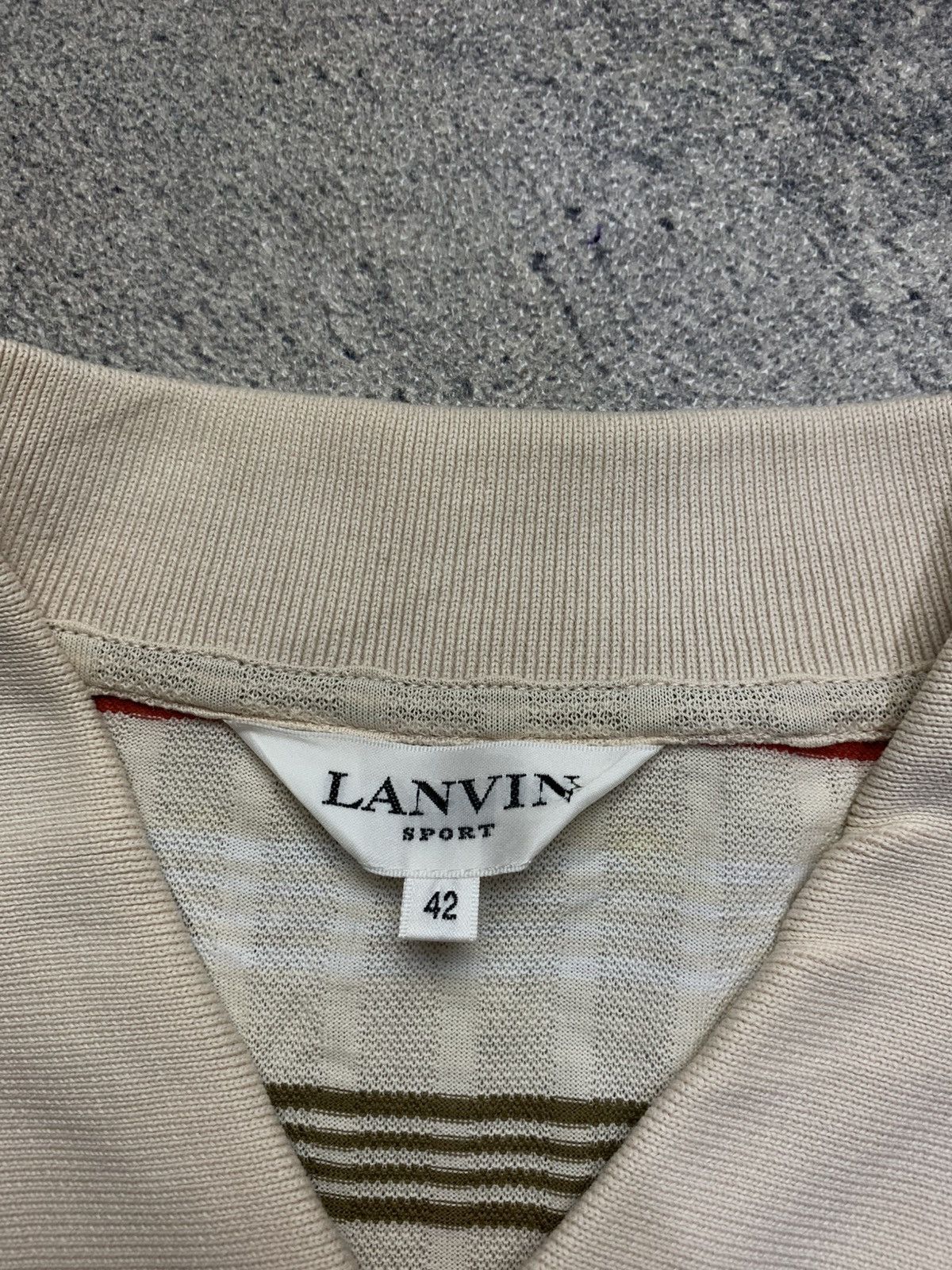 Gallery Dept. × Lanvin 🐍 Vintage Lanvin Sport Polo Size US L / EU 52-54 / 3 - 6 Thumbnail