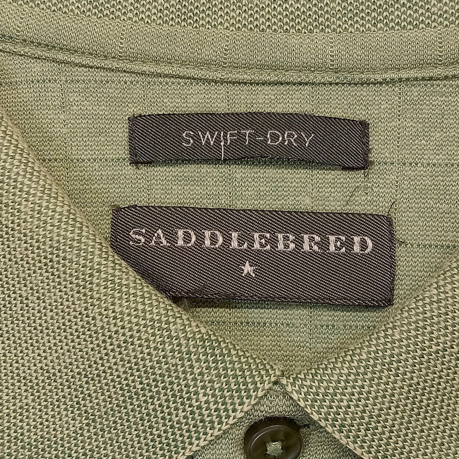 Saddlebred Saddlebred Polo Shirt L Men's Swift-Dry Short Sleeve Plaid Size US L / EU 52-54 / 3 - 4 Thumbnail
