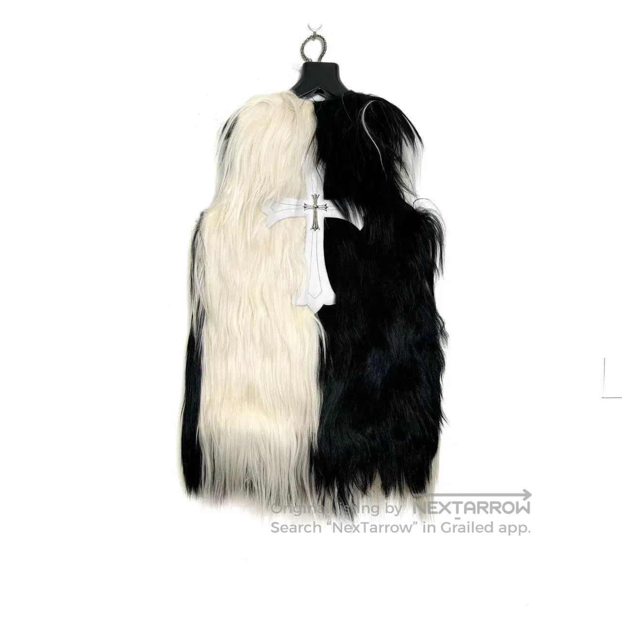 Chrome Hearts Chrome Hearts Horsehair Cross Fur Vest. Size XS / US 0-2 / IT 36-38 - 1 Thumbnail