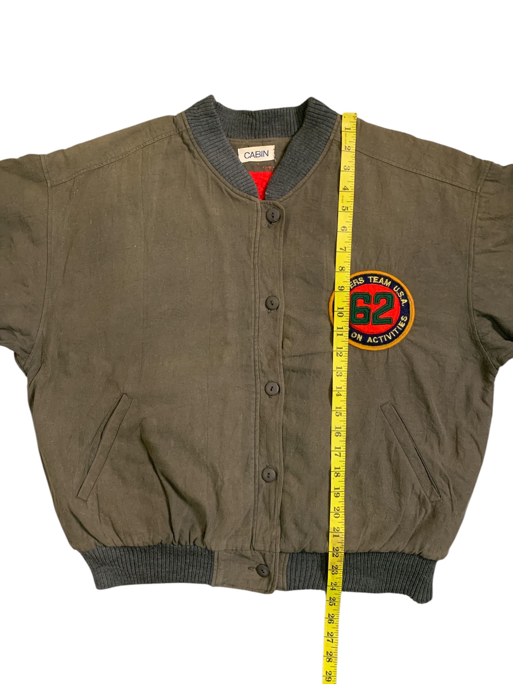 Japanese Brand × Vintage Rare Design Vintage Raiders Team U.S.A. Bomber jackets Size M / US 6-8 / IT 42-44 - 8 Thumbnail