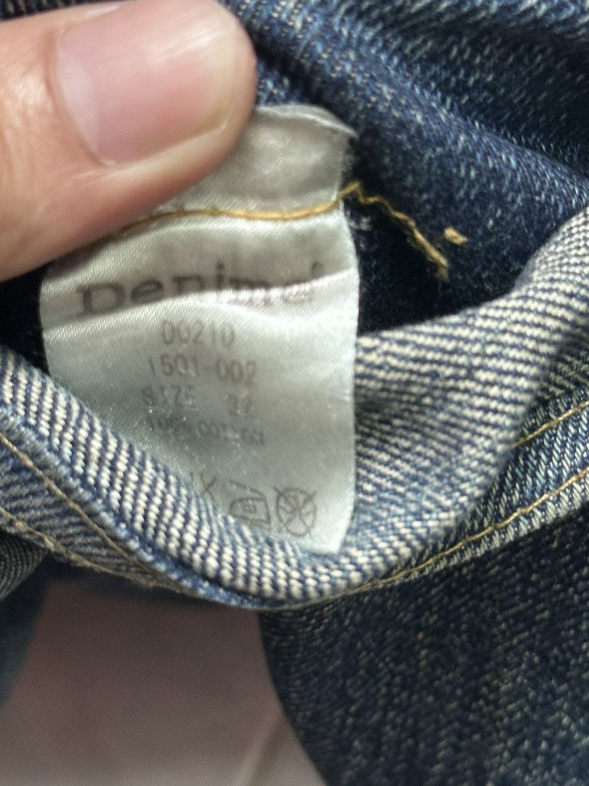 Denime Denime Vintage Selvedge Straight Loose With Faded Wash Size US 32 / EU 48 - 8 Thumbnail