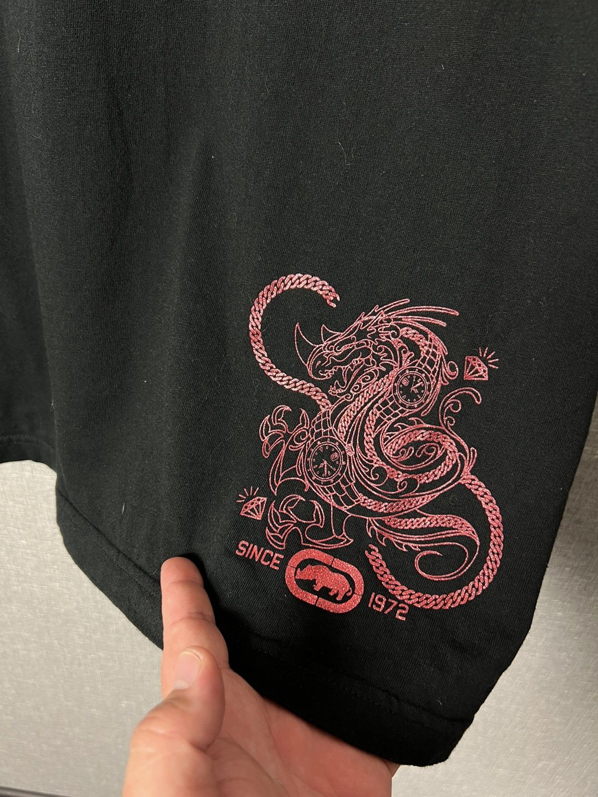 Ecko Unltd. × Rap Tees × Vintage Vintage Y2K ECKO UNLTD. Big Logo Dragon T-Shirt Size US XL / EU 56 / 4 - 12 Thumbnail