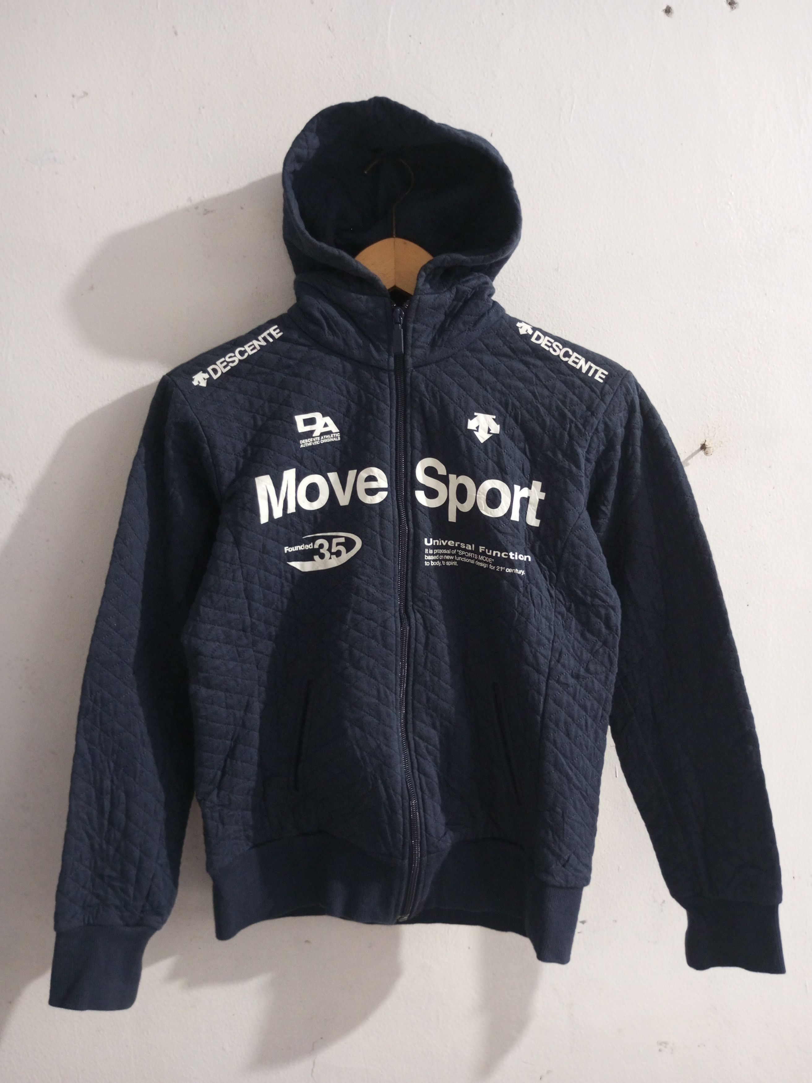 Descente Vintage descente diamond zipper hoodie Size US XS / EU 42 / 0 - 1 Thumbnail