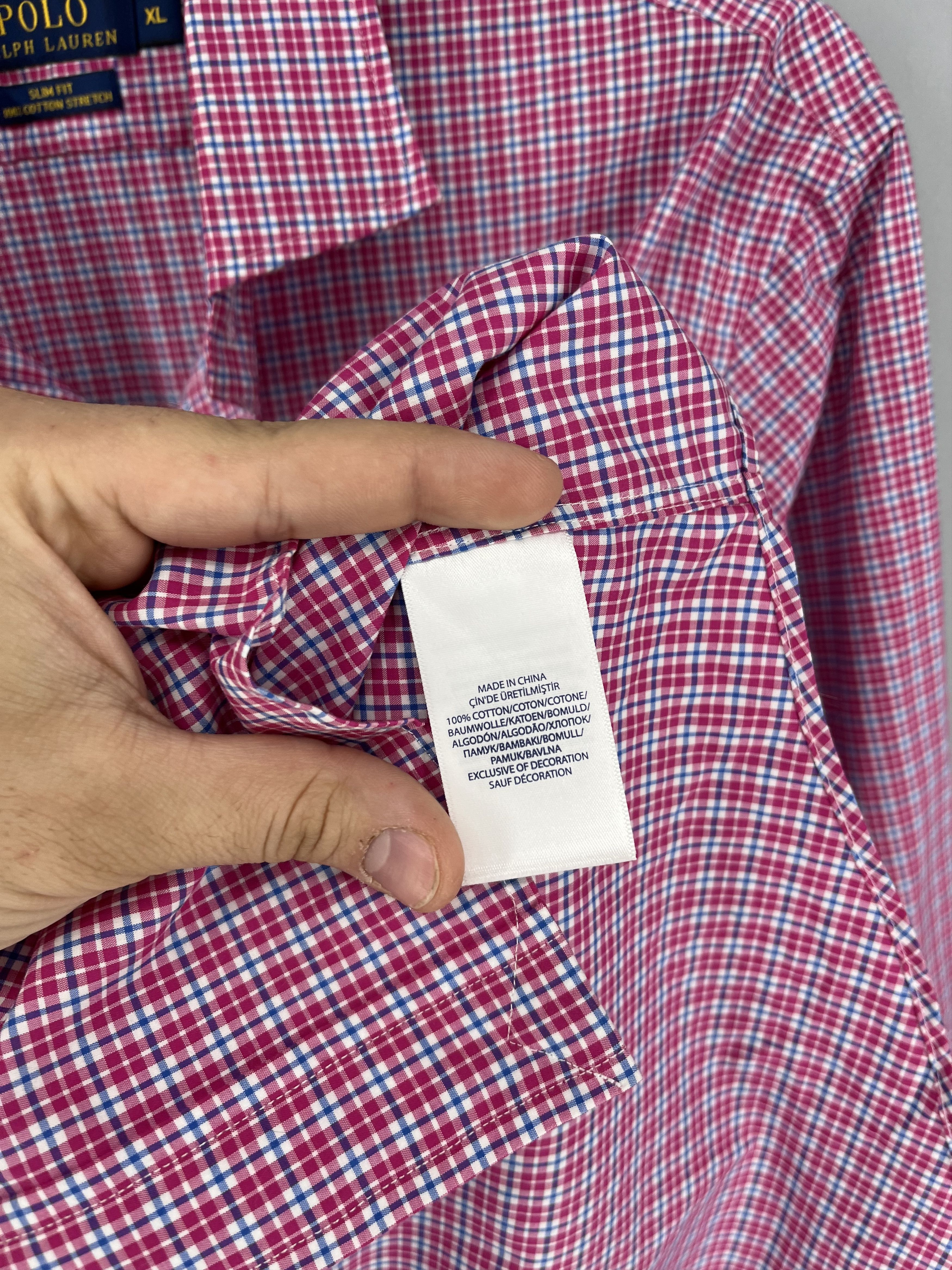 Polo Ralph Lauren Vintage Polo Ralph Lauren Plaid Blake Cotton Flannel Size US XL / EU 56 / 4 - 8 Thumbnail